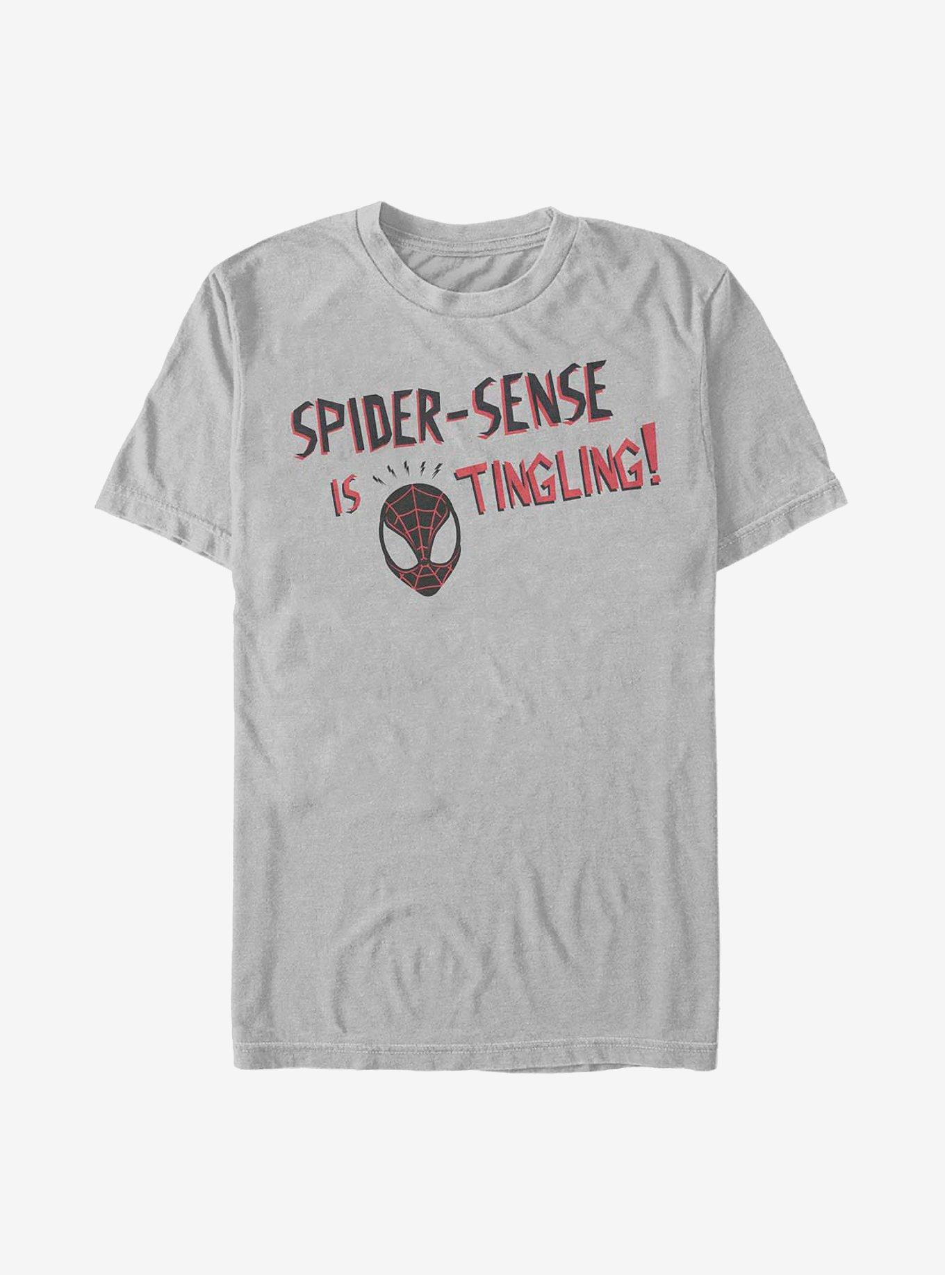 Wallpaper #QRobUZMB1yWOL4qgaoH_47 Marvel Spider Man Spidey Sense T Shirt Silver Boxlunch