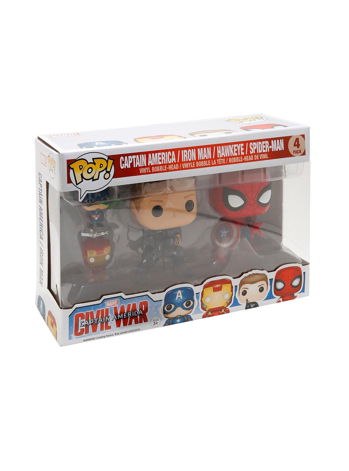 Wallpaper #_aV-OJMBVBiSkHCa5Y3h153 Funko Marvel Captain America Civil War Collectible Vinyl Figure 4 Pack