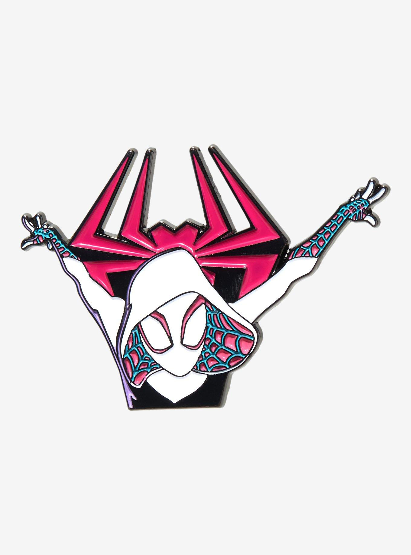 Wallpaper #a_RNOpMBKFX8bn3rUnhb213 Marvel Spider Man Across the Spider Verse Spider Gwen Enamel Pin