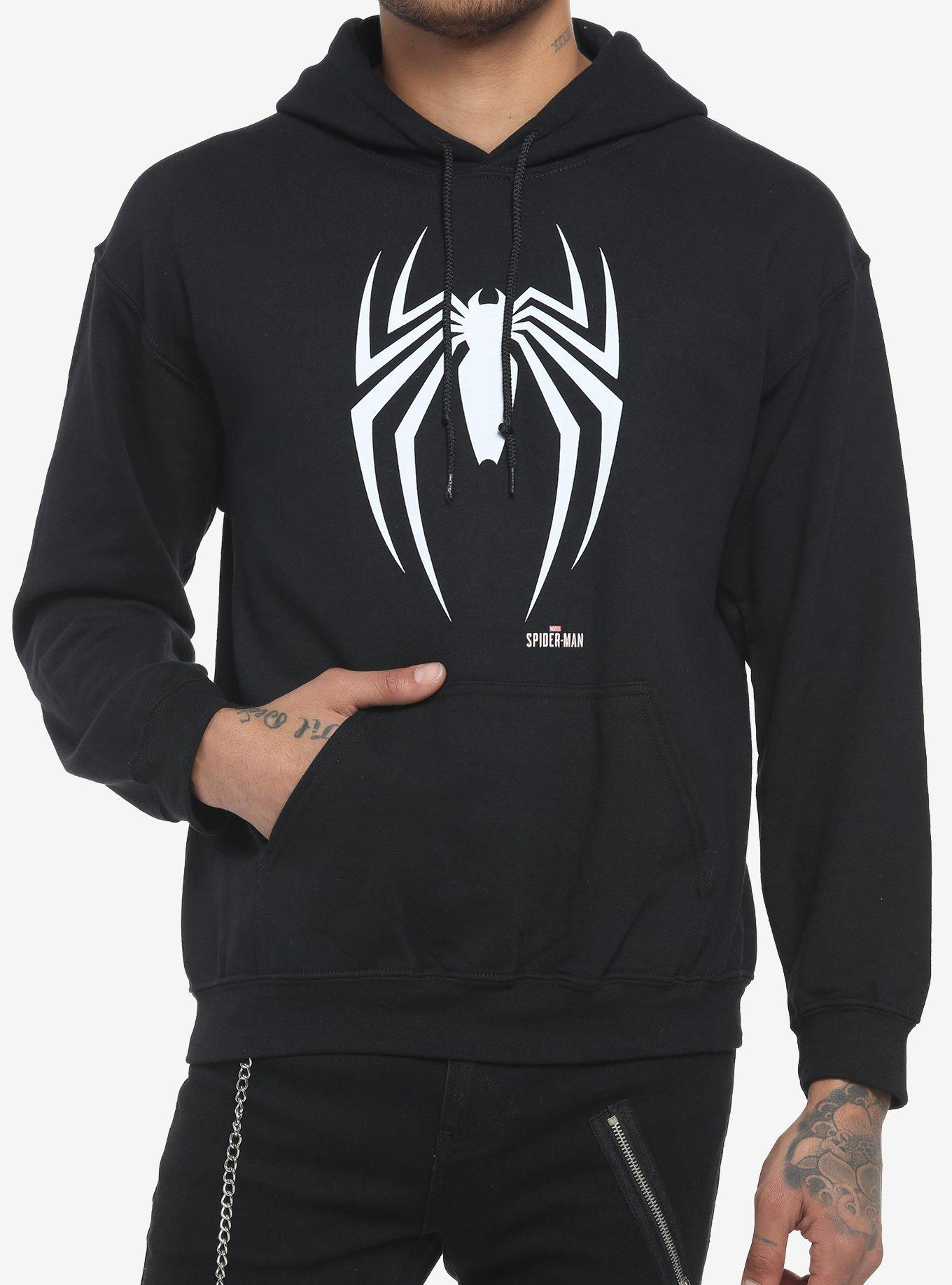 Wallpaper #dndfJ5MB-pgBXx60eaUg67 Marvel Spider Man Spider Man Game Logo Hoodie Hot Topic