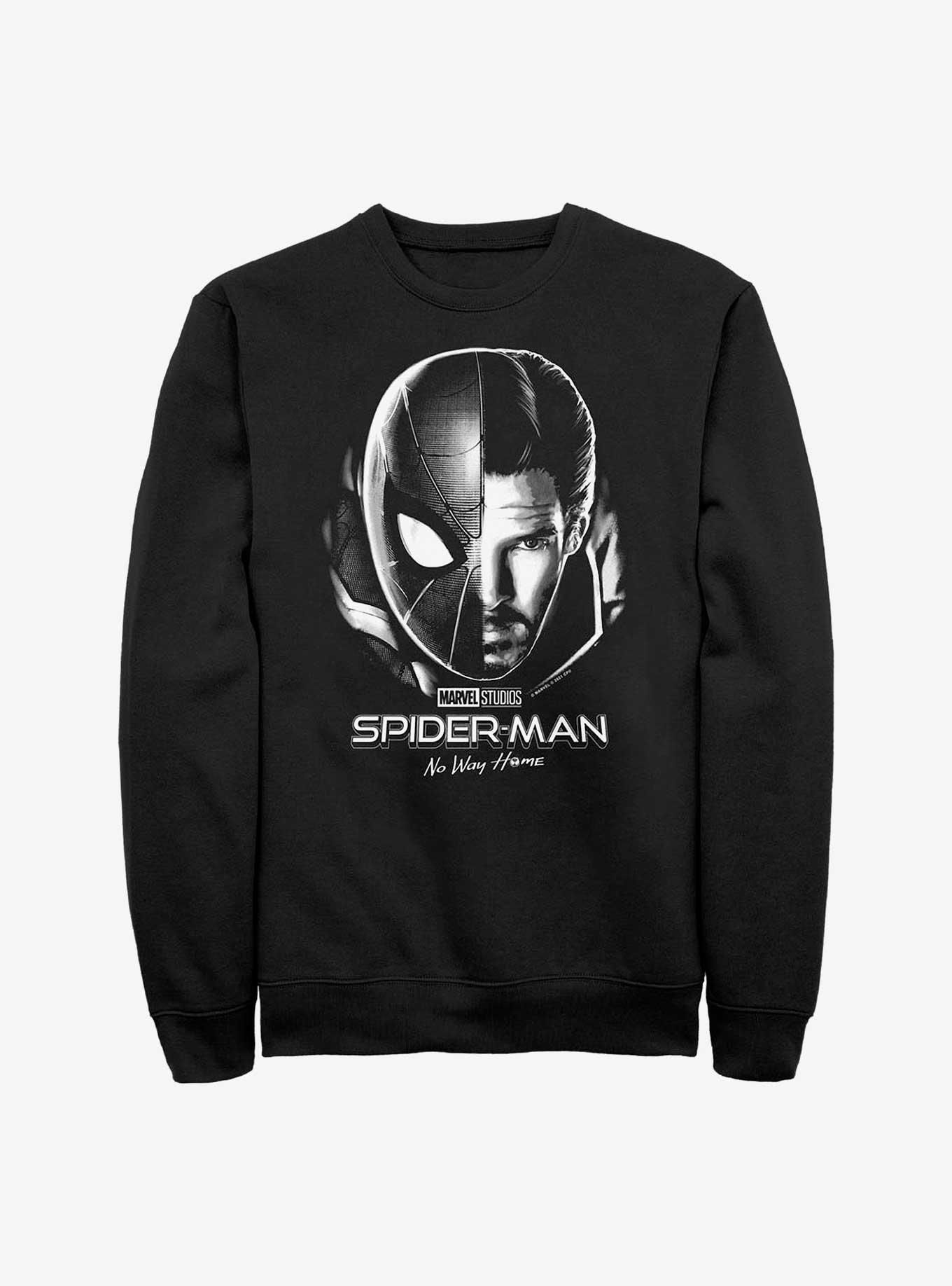 Wallpaper #sqVdOJMBVBiSkHCato0p248 Marvel Spider Man No Way Home Magical Combination Crew Sweatshirt