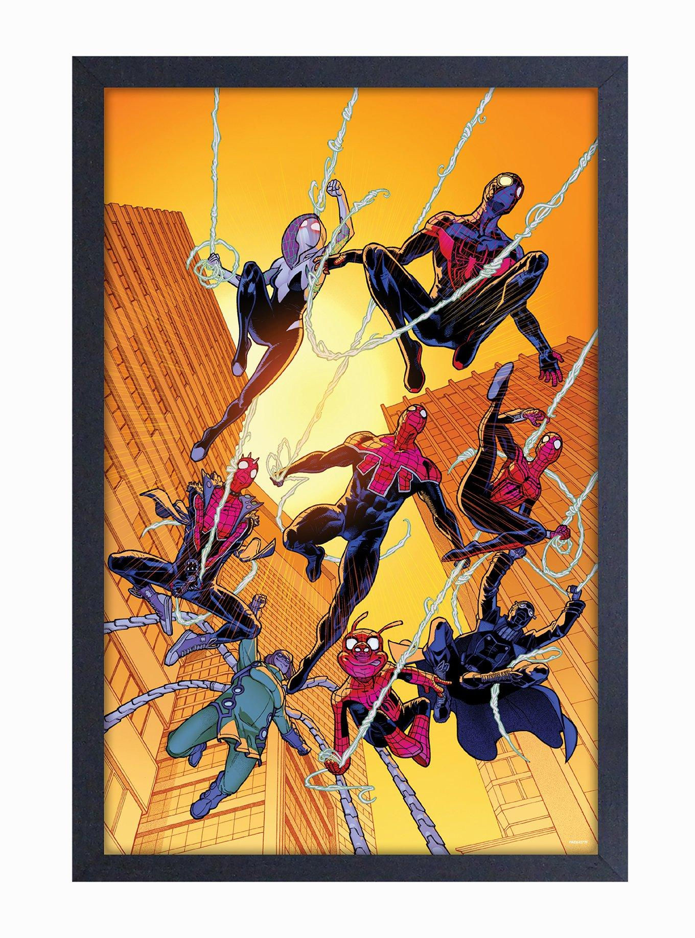 Wallpaper #bWfV9JIBSpphPi3-KHy4216 Hot Topic Marvel Spider Man Art Deco Dark Poster Mall of America