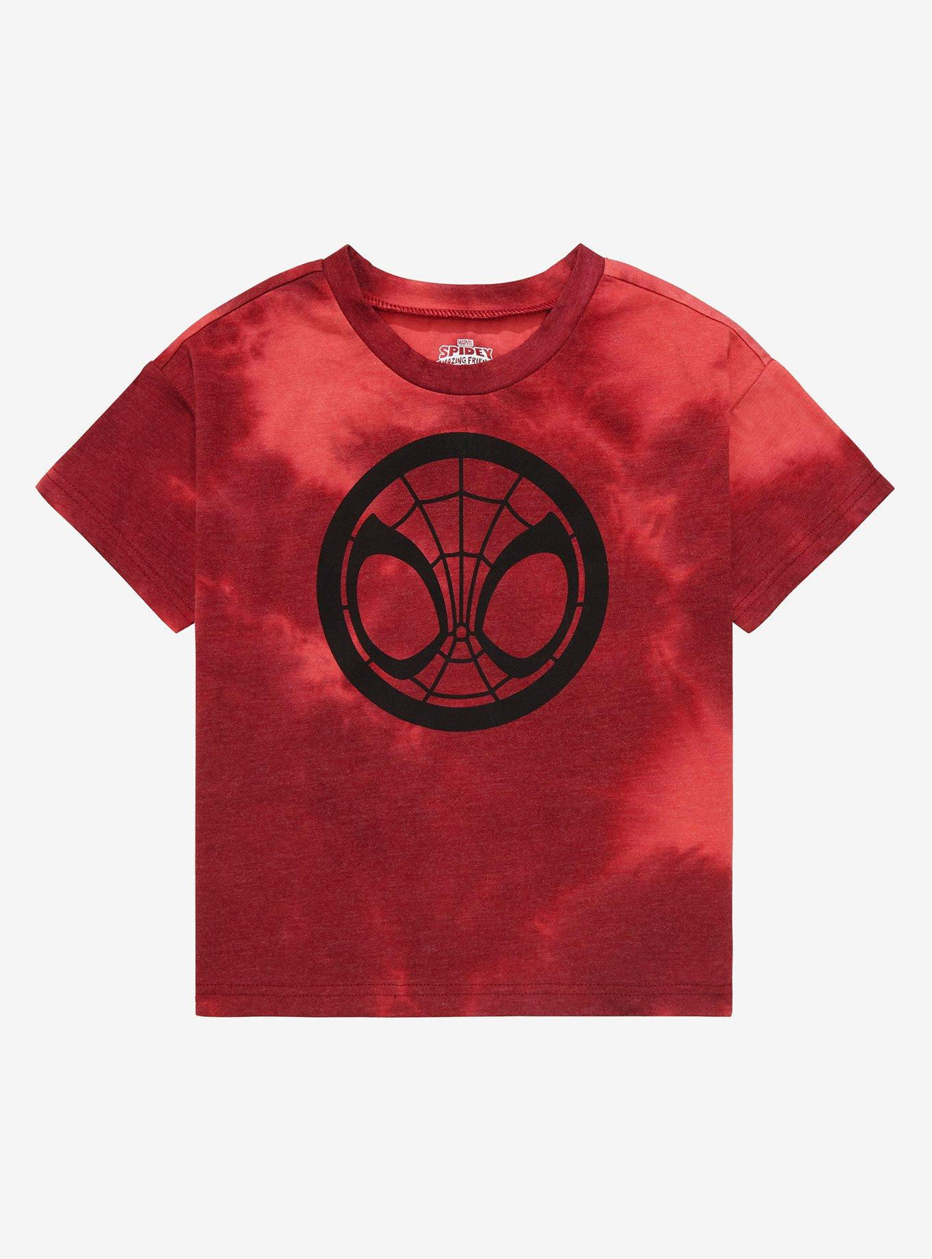 Wallpaper #QRobUZMB1yWOL4qgaoH_363 Marvel Spider Man Spidey Face Tie Dye Toddler T Shirt Boxlunch