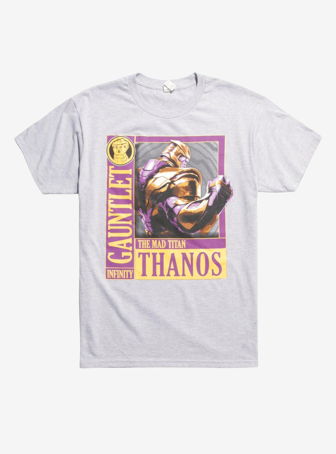 Wallpaper #CqUOOJMBVBiSkHCaOI2c368 Marvel Avengers Endgame Thanos the Mad Titan T Shirt Hot Topic