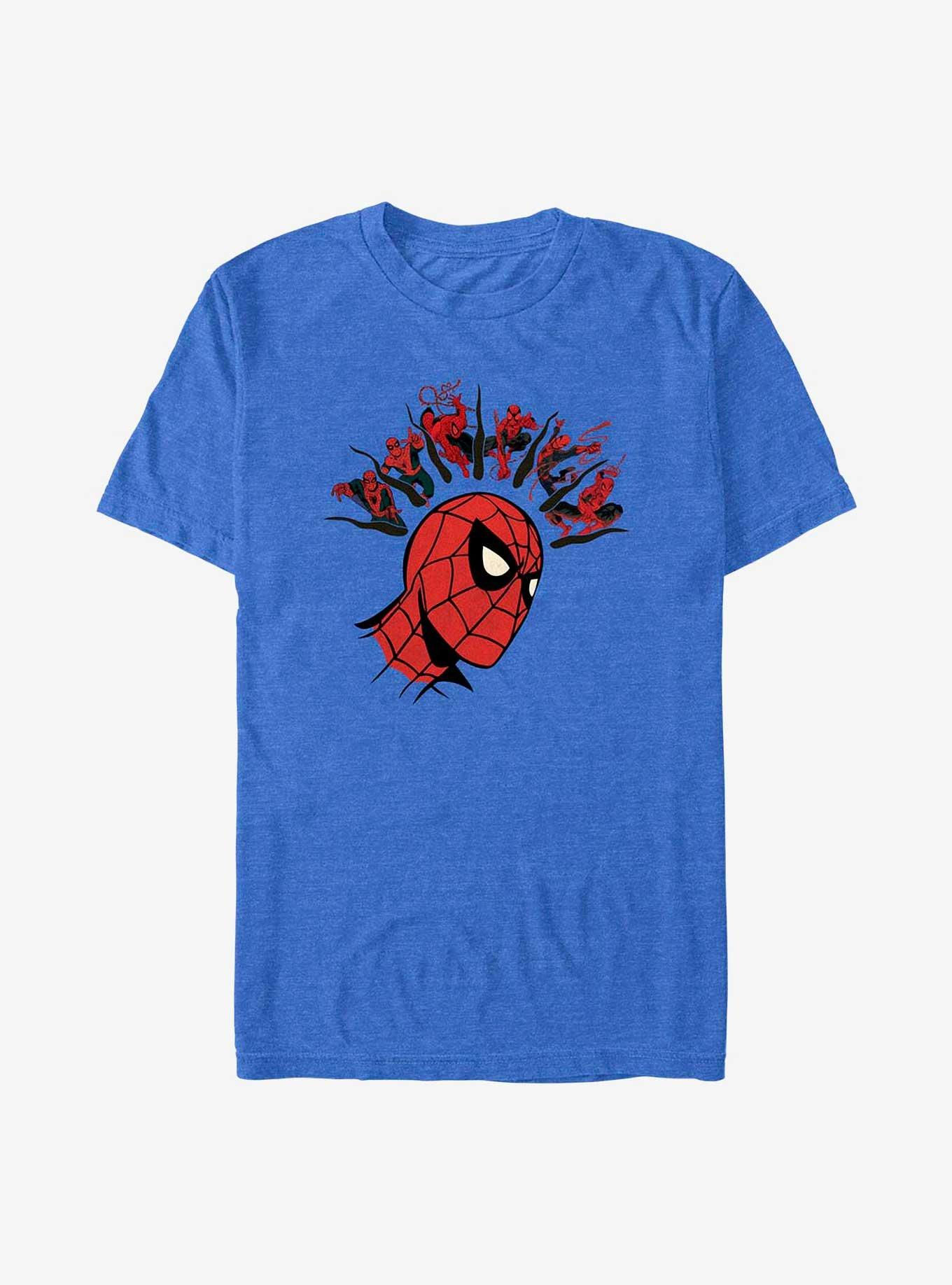 Wallpaper #QRobUZMB1yWOL4qgaoH_142 Marvel Spider Man 60th Anniversary Spidey Senses T Shirt Blue Hot Topic