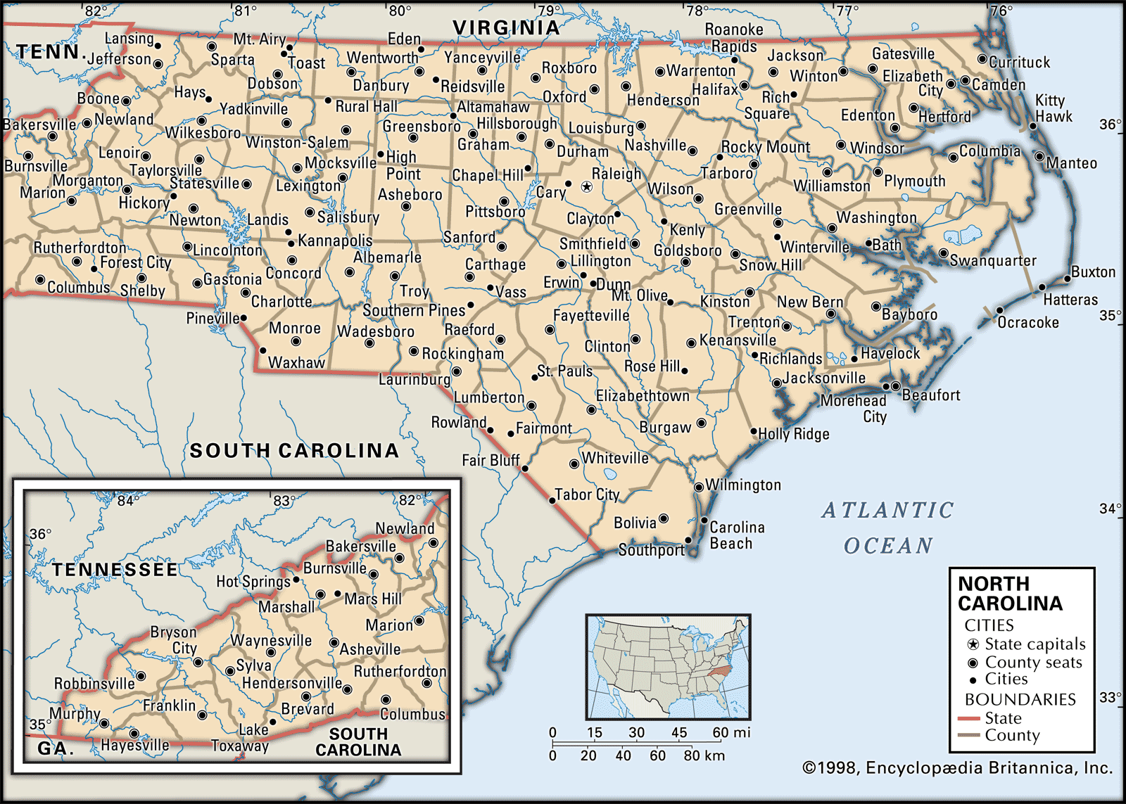 Wallpaper #nljPM5MBzN9vxX34OznC71 Detailed North Carolina Maps