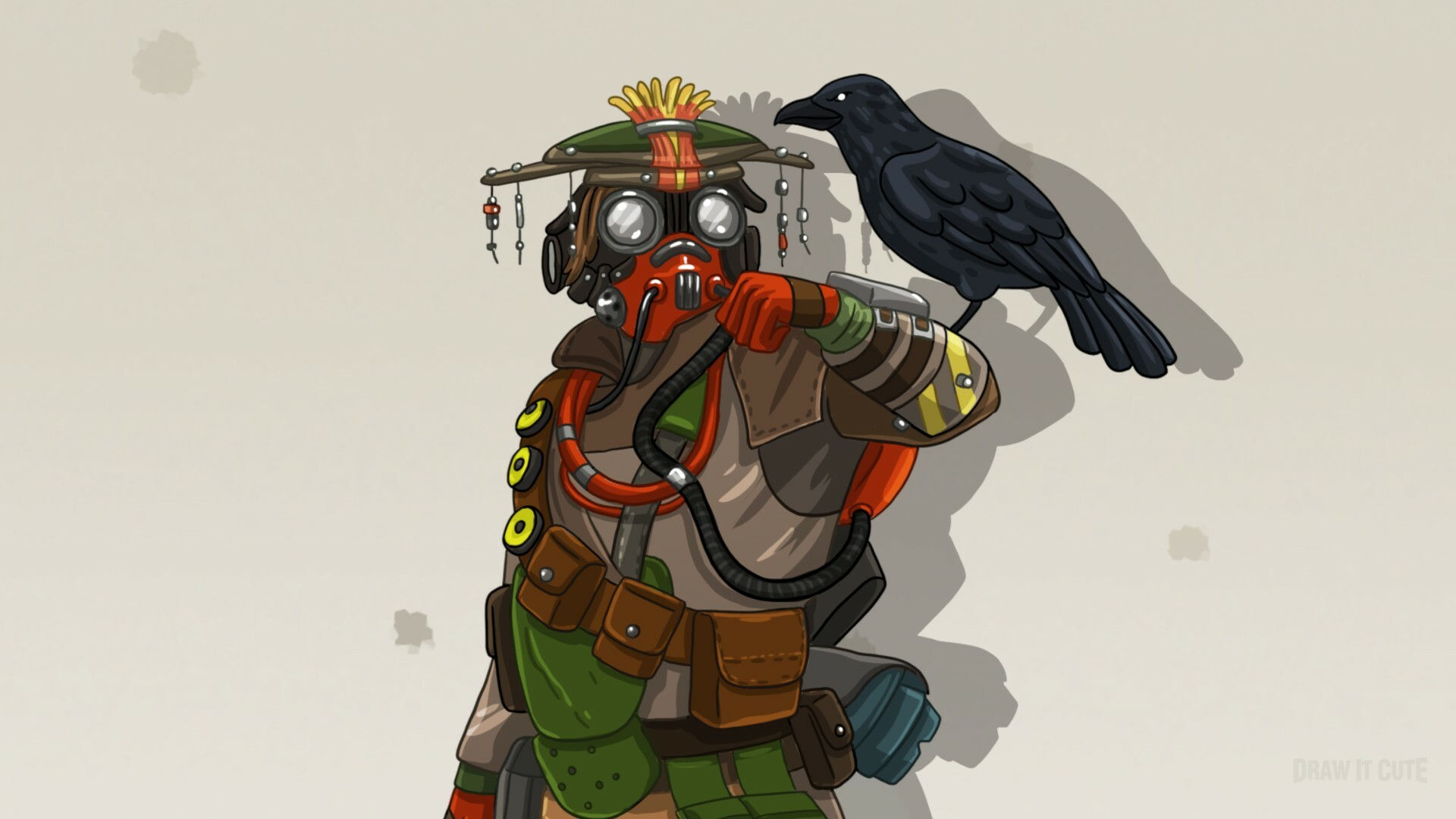 Wallpaper #hhmhD48BtGB6xQ78TF094 How to Draw Bloodhound Apex Legends by Pawel Rosolek