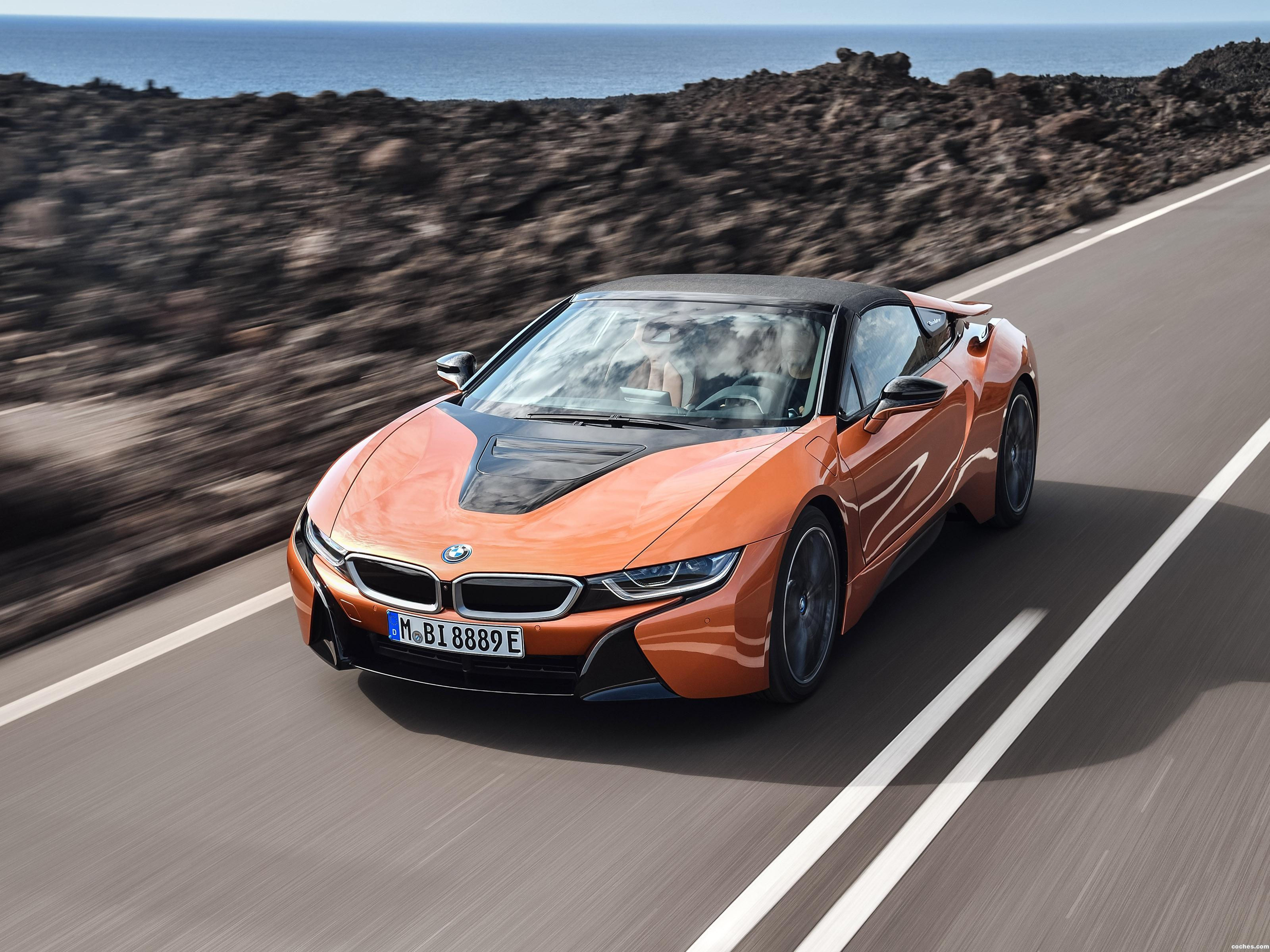 Wallpaper #ekWqj44B7YBJg1BVdZ0N54 Fotos De BMW i8 Roadster I15 2018