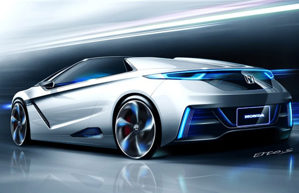 Wallpaper #kWdf6ZIBSpphPi3-xkFV8 Honda Previews Electric Sports Car Complex