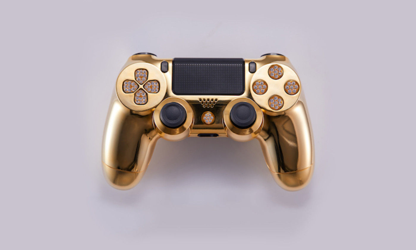 Wallpaper #tmjAG5MBSpphPi3-gSCS332 You Can Now Play PS4 with a 14000 Diamond Encrusted Controller Complex