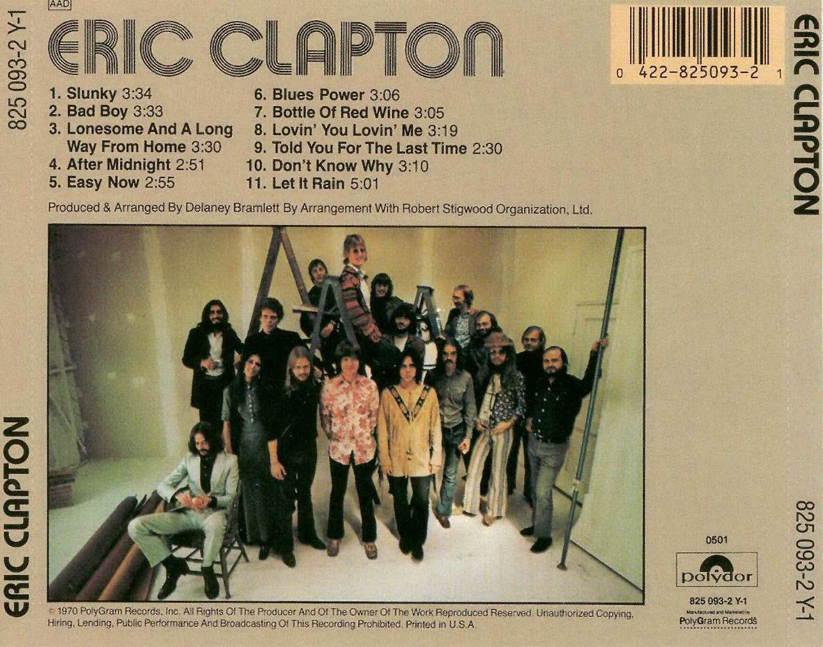 Wallpaper #SmjnHpMBSpphPi3-mCpj301 Car Tula Trasera De Eric Clapton Eric Clapton Portada