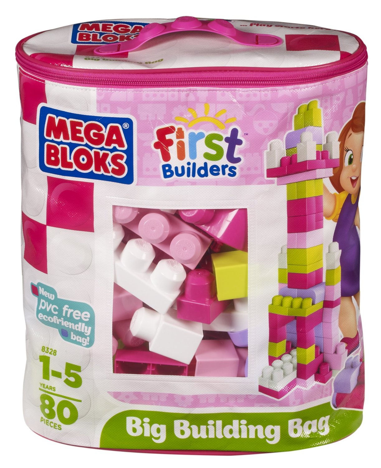 Wallpaper #634d6 Mega Bloks First Builders Big Building Bag with Big Building Blocks