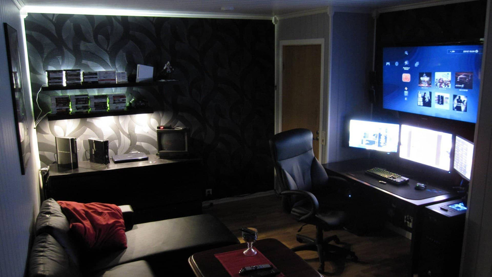 Wallpaper #Lh07LJMBlOZrFDOkAMrZ174 39 Cool Computer Gaming Room Designs for Every Type of Gamers 2021