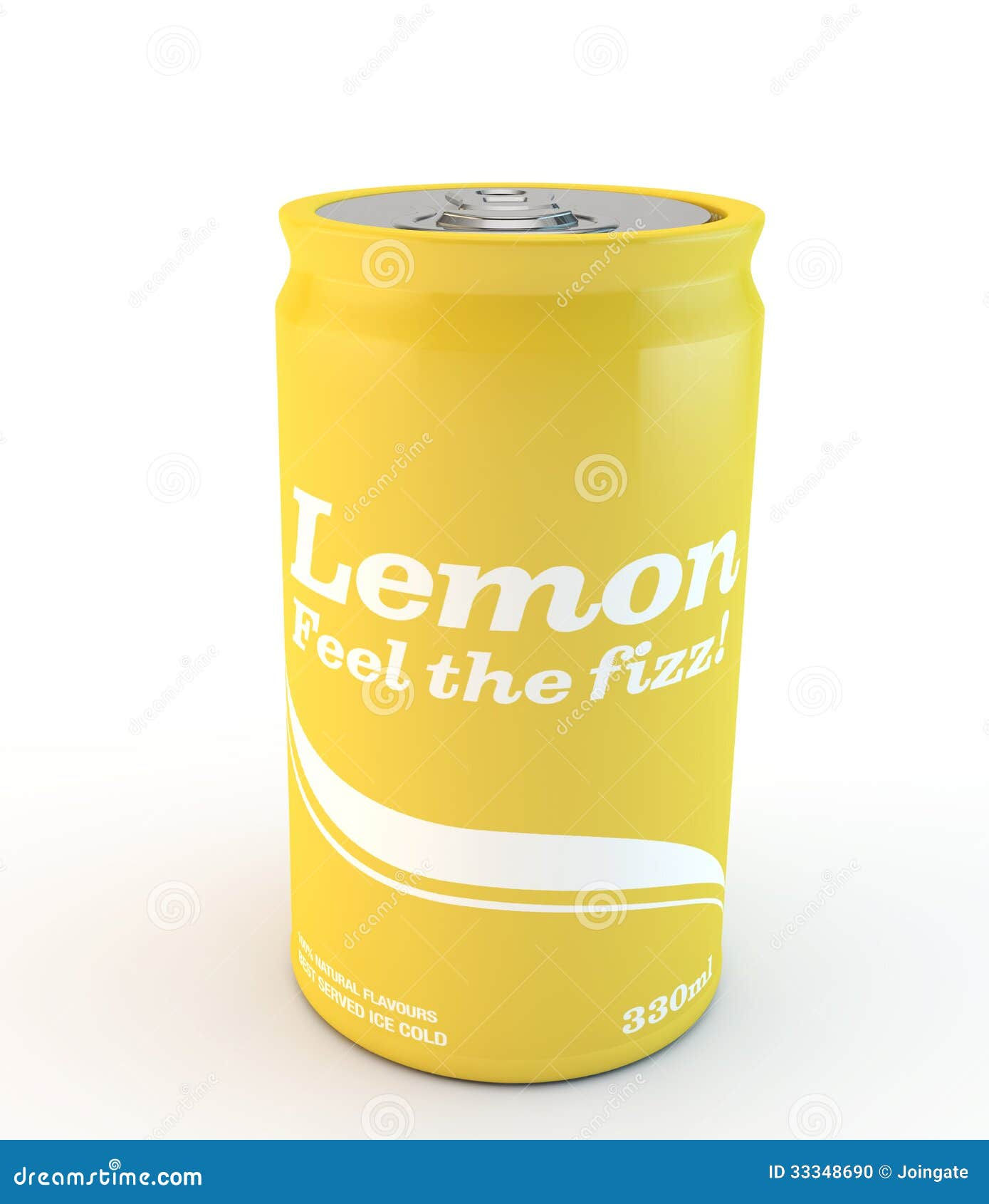 Wallpaper #4WcM6pIBSpphPi3-bkQ1408 Single Can of Fizzy Soda Lemon or Lemonade with Original Design Stock