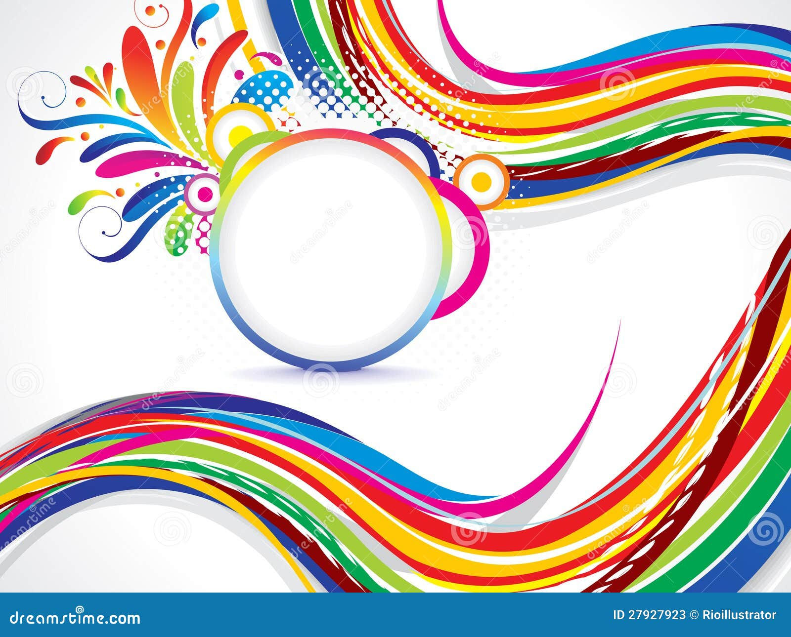 Wallpaper #A23NaZcBycdYOYFT2nGj116 Abstract Colorful Wave Background with Floral Stock Photos Image