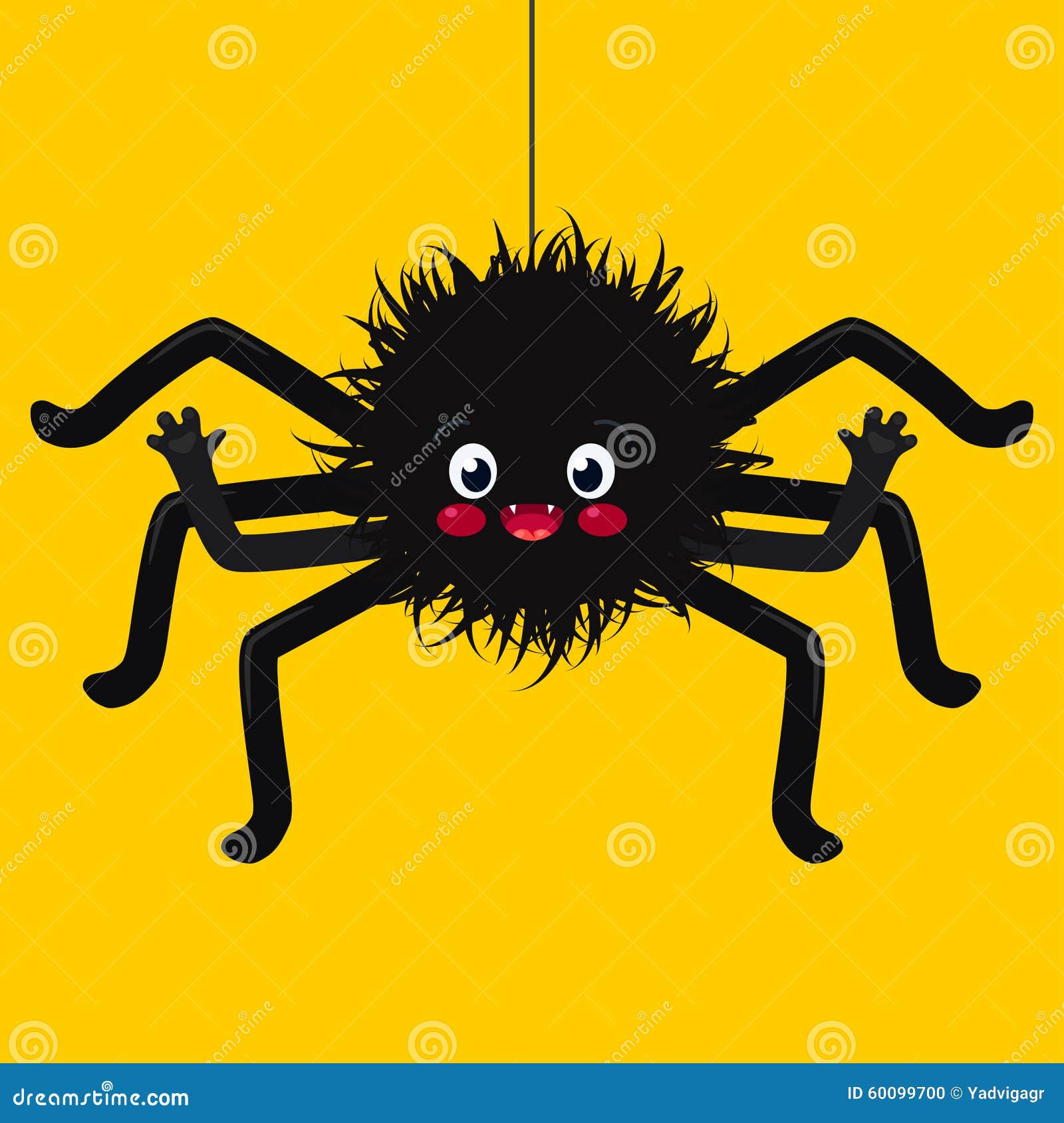 Wallpaper #_xkKE48BtGB6xQ78amQA58 Cute Spider Stock Vector Image 60099700