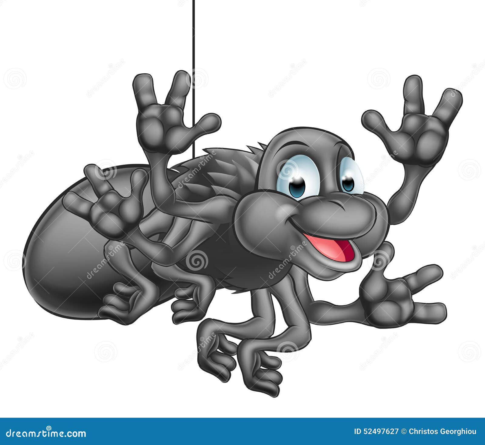 Wallpaper #zGexDZMBSpphPi3-sebl189 Cartoon Spider Stock Vector Image 52497627