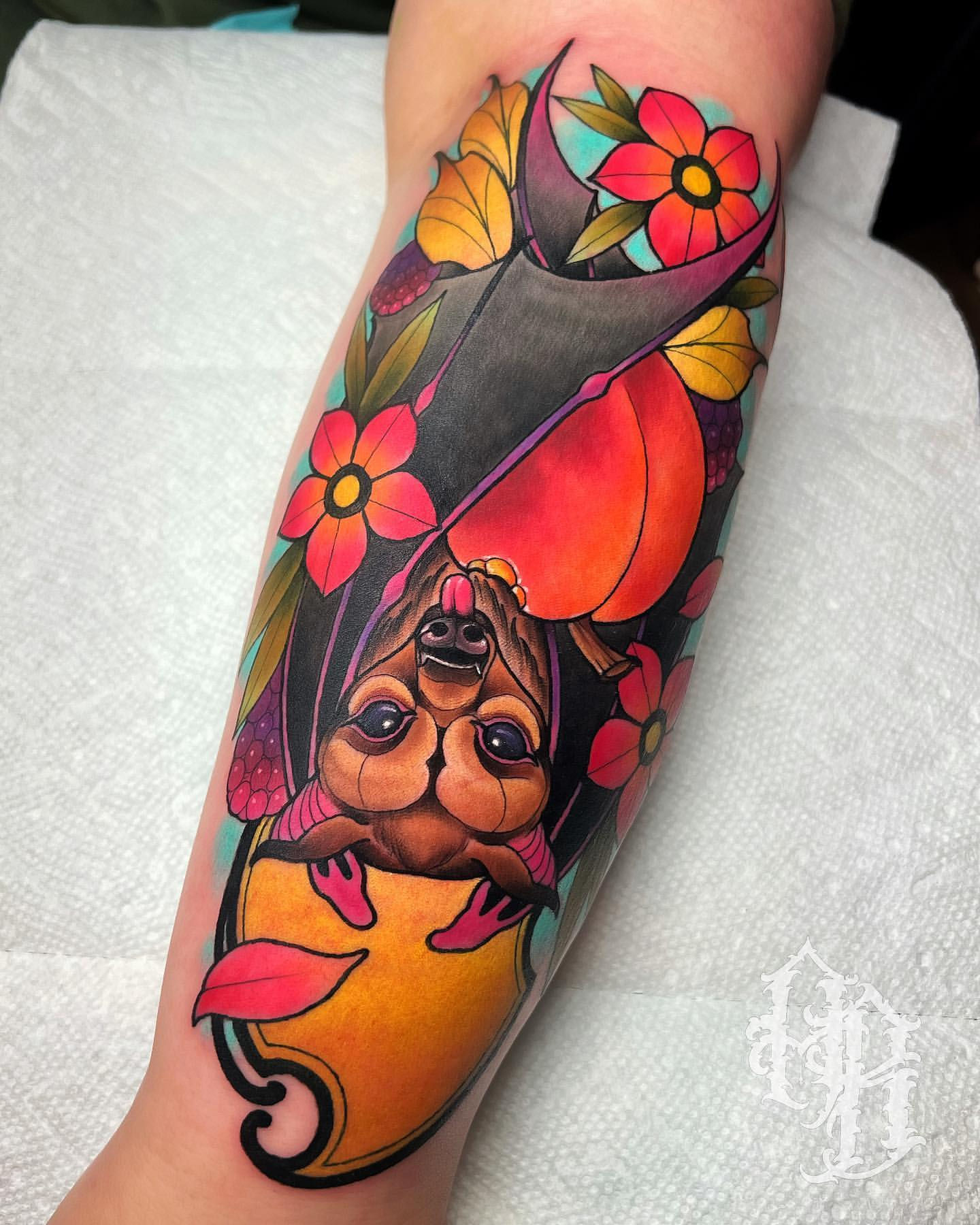 Wallpaper #KvtThJcBx-Hc5Y20XK_y102 Traditional Bat Head Tattoo