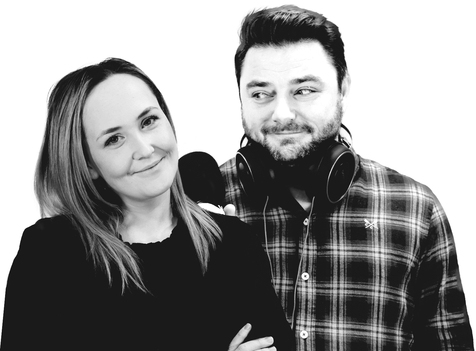 Wallpaper #2CyqSZMB0E1QgA7w2fMq182 Steve and Rebecca Smiling