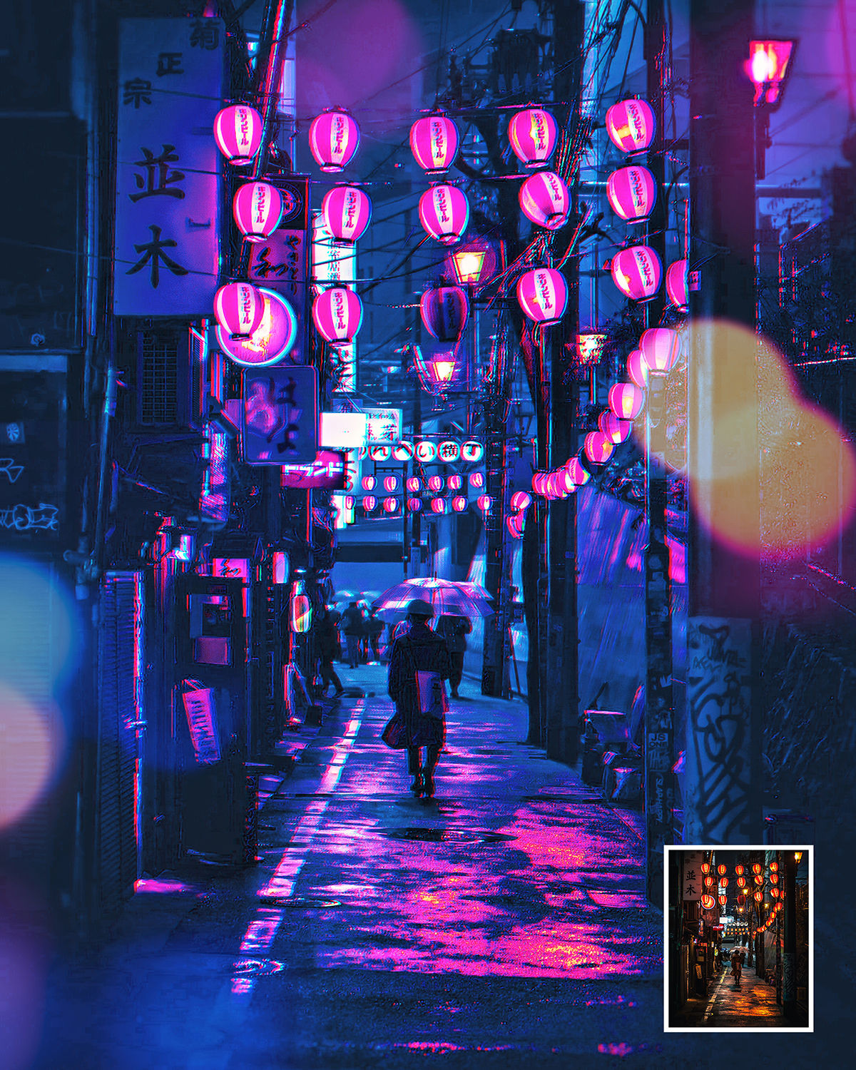Wallpaper #YnNIho4BFI5NbQksVh8R18 Cyberpunk Photoshop Action by Indworks Graphicriver