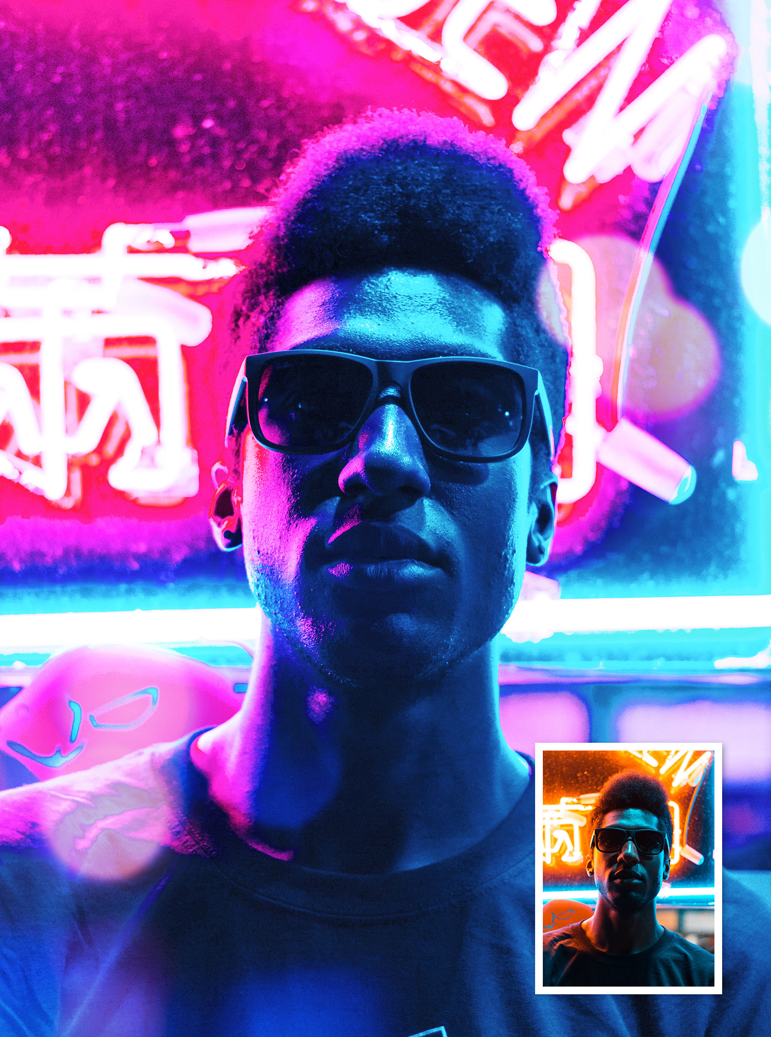 Wallpaper #YnNIho4BFI5NbQksVh8R53 Cyberpunk Photoshop Action by Indworks Graphicriver