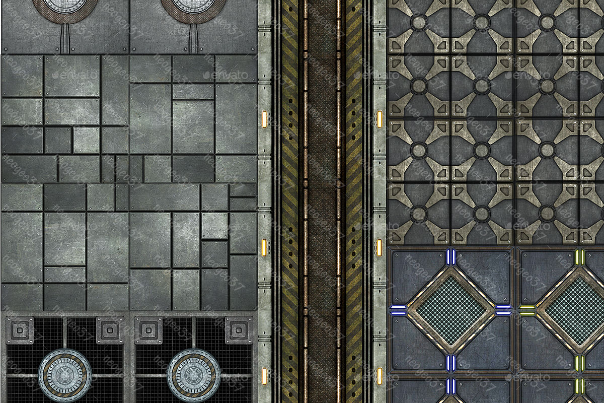 Wallpaper #KvswgpcBx-Hc5Y20mq1W46 Sci Fi Floor Panel Tileset Game Assets Graphicriver