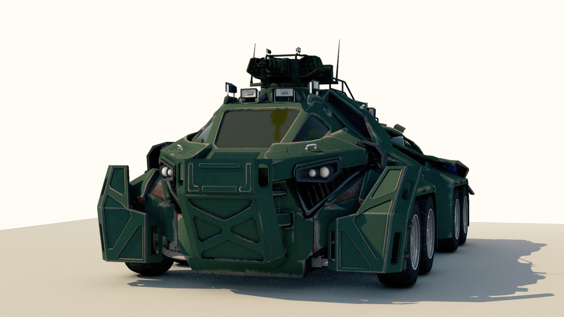 Wallpaper #h2jeIZMBSpphPi3-BDEJ232 Sci Fi Military Car by Alpess 3docean