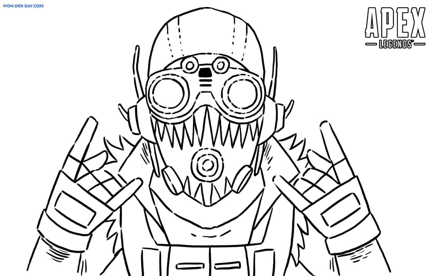 Wallpaper #VkUDjY4B7YBJg1BVJJx50 Apex Legends Coloring Pages 80 Printable Coloring Pages