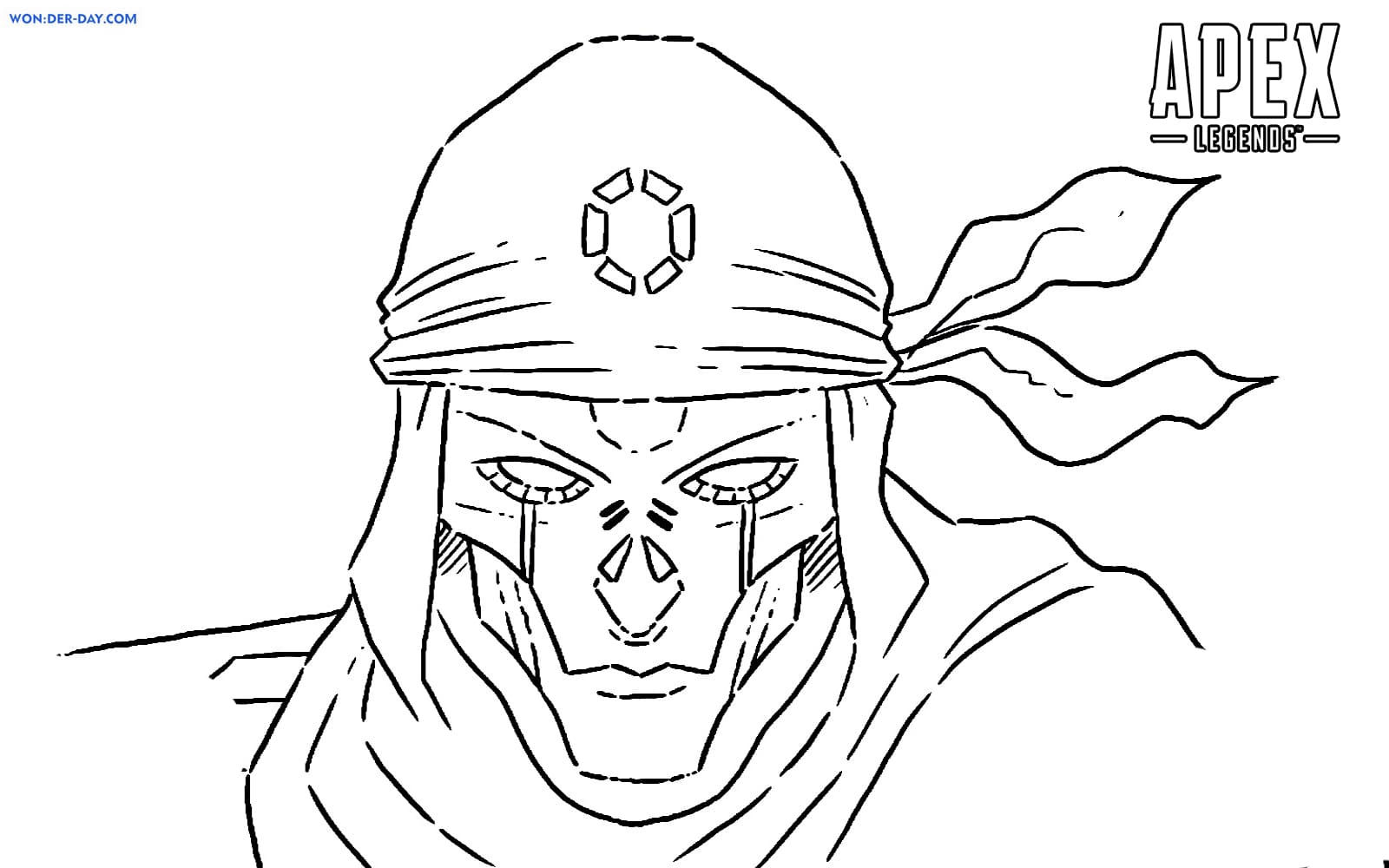 Wallpaper #22fl8pIBSpphPi3-p3Lw15 Apex Legends Bloodhound Color Coloring Pages Print Kids Printable