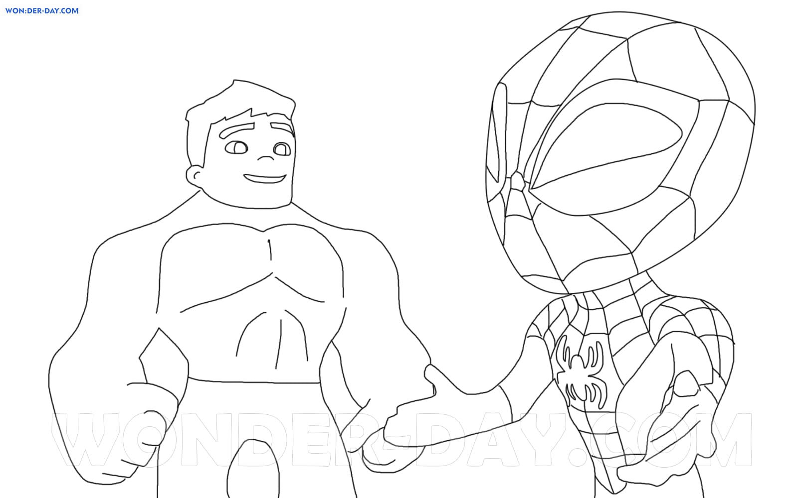 Wallpaper #mTGoNZMB5zzyi_yY9FeN56 Spidey and His Amazing Friends Coloring Pages Wonder Day Coloring