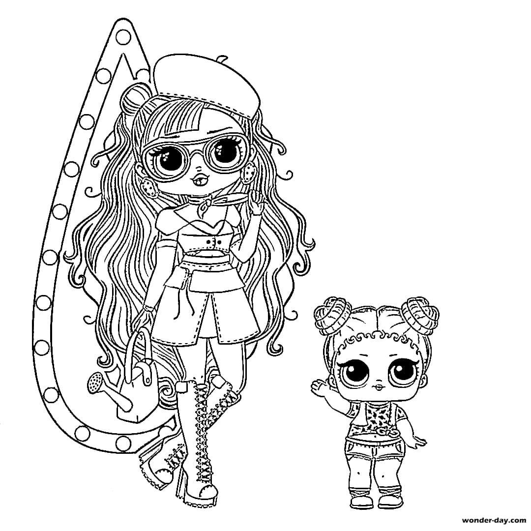 Wallpaper #p2hYGZMBSpphPi3-KhY04 Picture of Lol Omg Dolls Coloring Pages