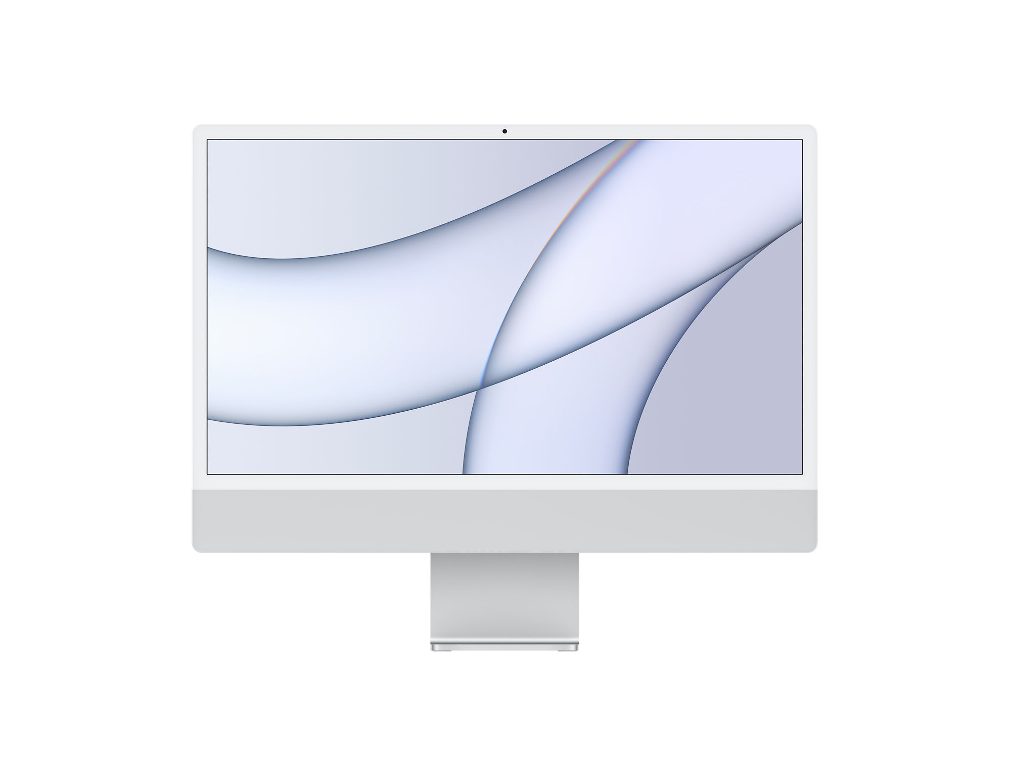 Wallpaper #224a0 Close Up of White iMac Apple Macintosh Computer with Monitor and