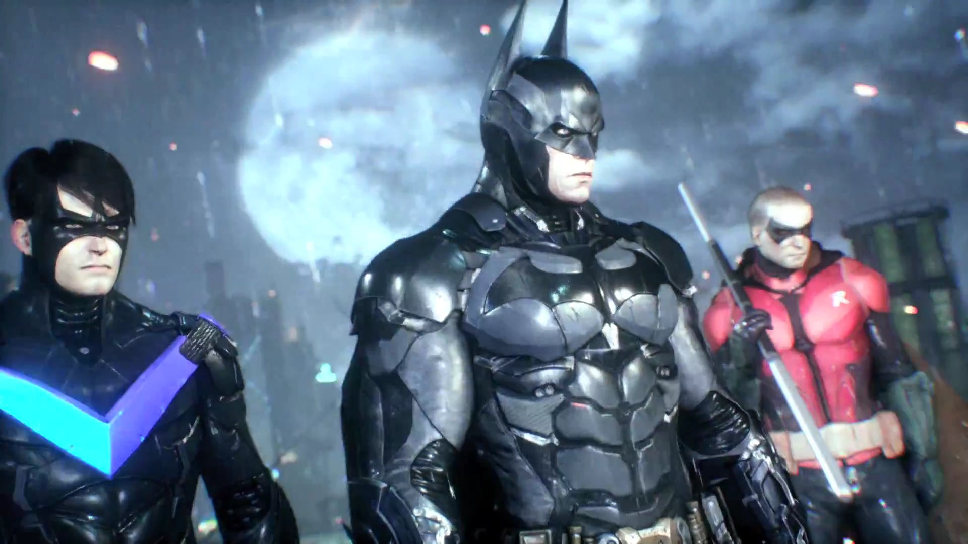 Wallpaper #9GgsH5MBSpphPi3-9Sp436 Batman Arkham Knight Dual Play with Nightwing and Robin