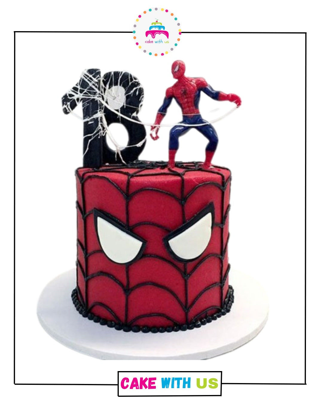 Wallpaper #KqUiMpMB0vj5YdARn9Mc47 Spiderman Theme Cake Cake with Us