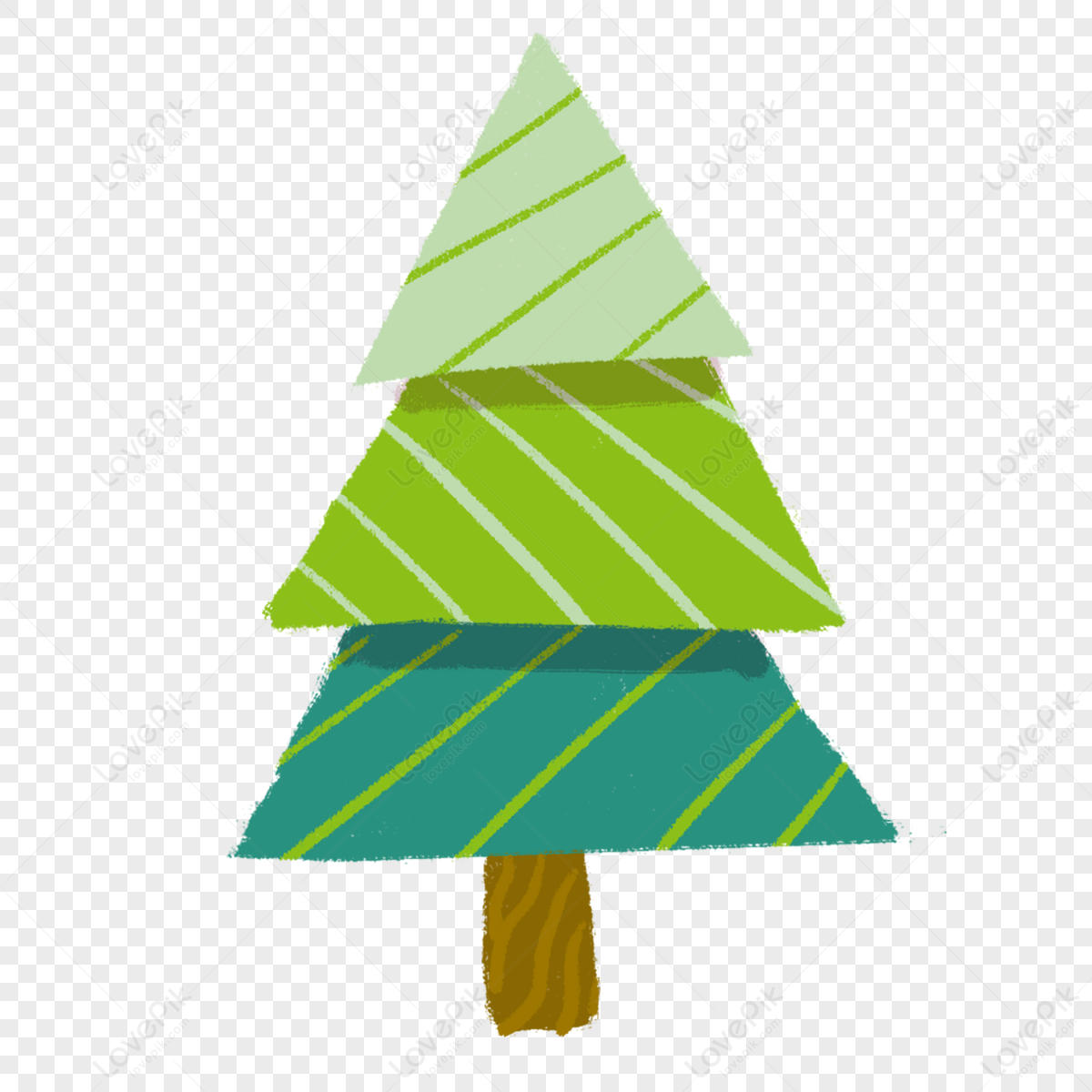 Wallpaper #QWeX9JIBSpphPi3-SXul252 Christmas Tree Composed of Minimalist Trianglesdecorationcartoon Png