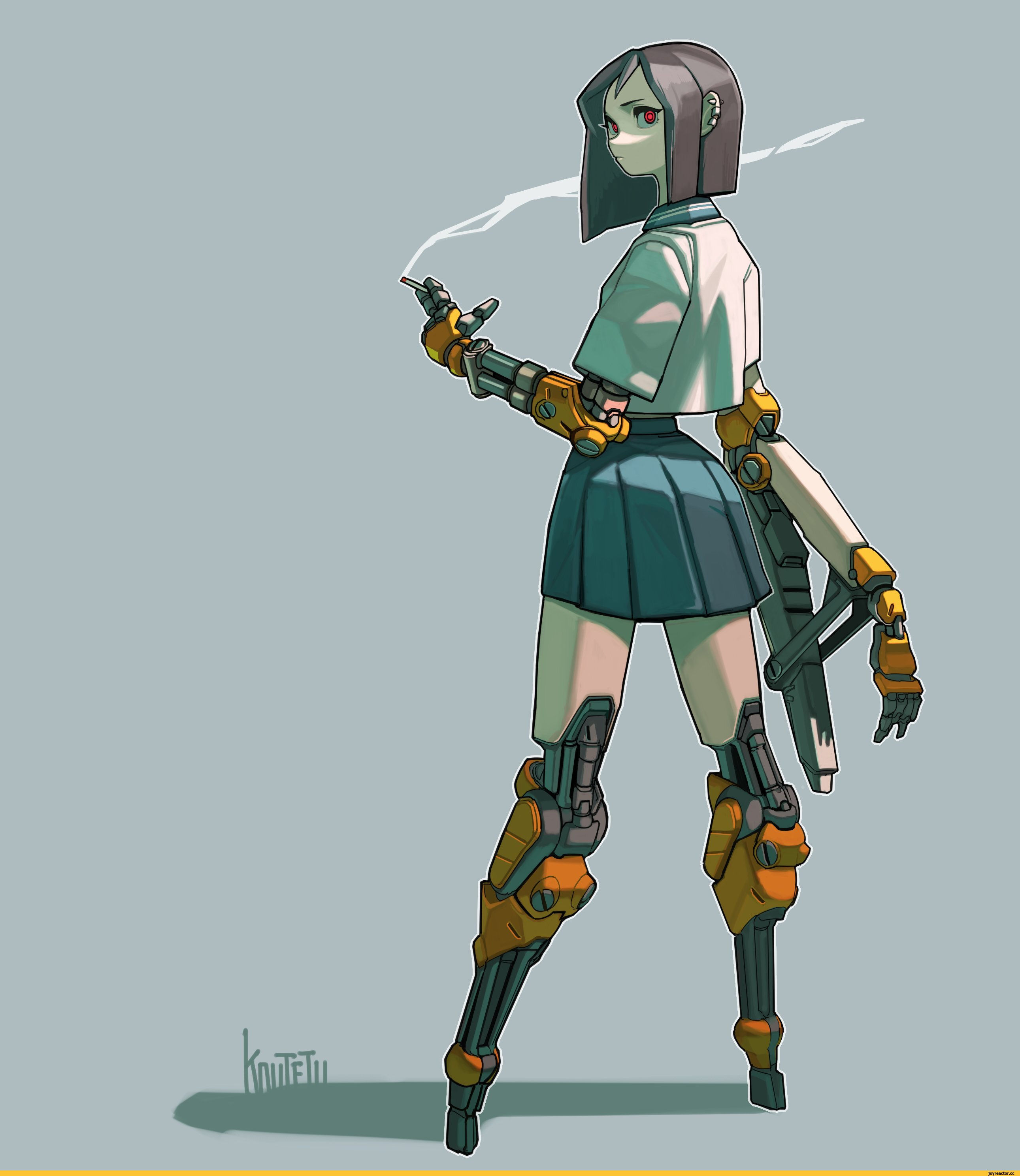 Wallpaper #OW0dapcBycdYOYFTOnEz48 Koutetu Yarou Art Devuska Robot Girl Art Art Smesnye