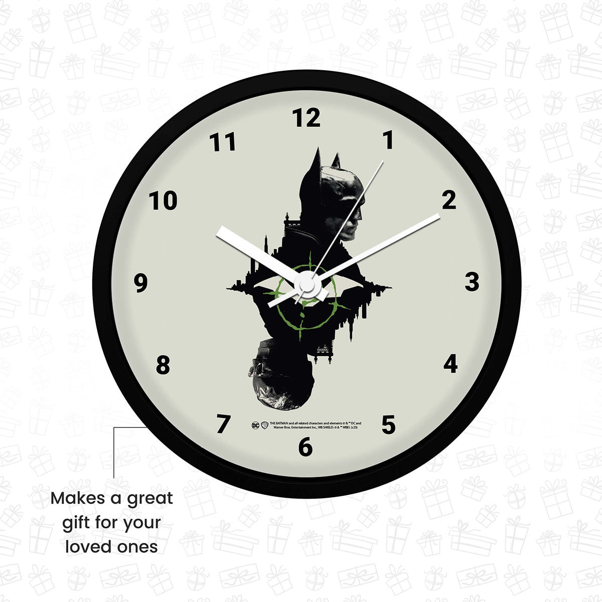 Wallpaper #tPu2hJcBx-Hc5Y20nq-176 The Batman the Batman vs Riddler Design Wall Clock Epic Stuff