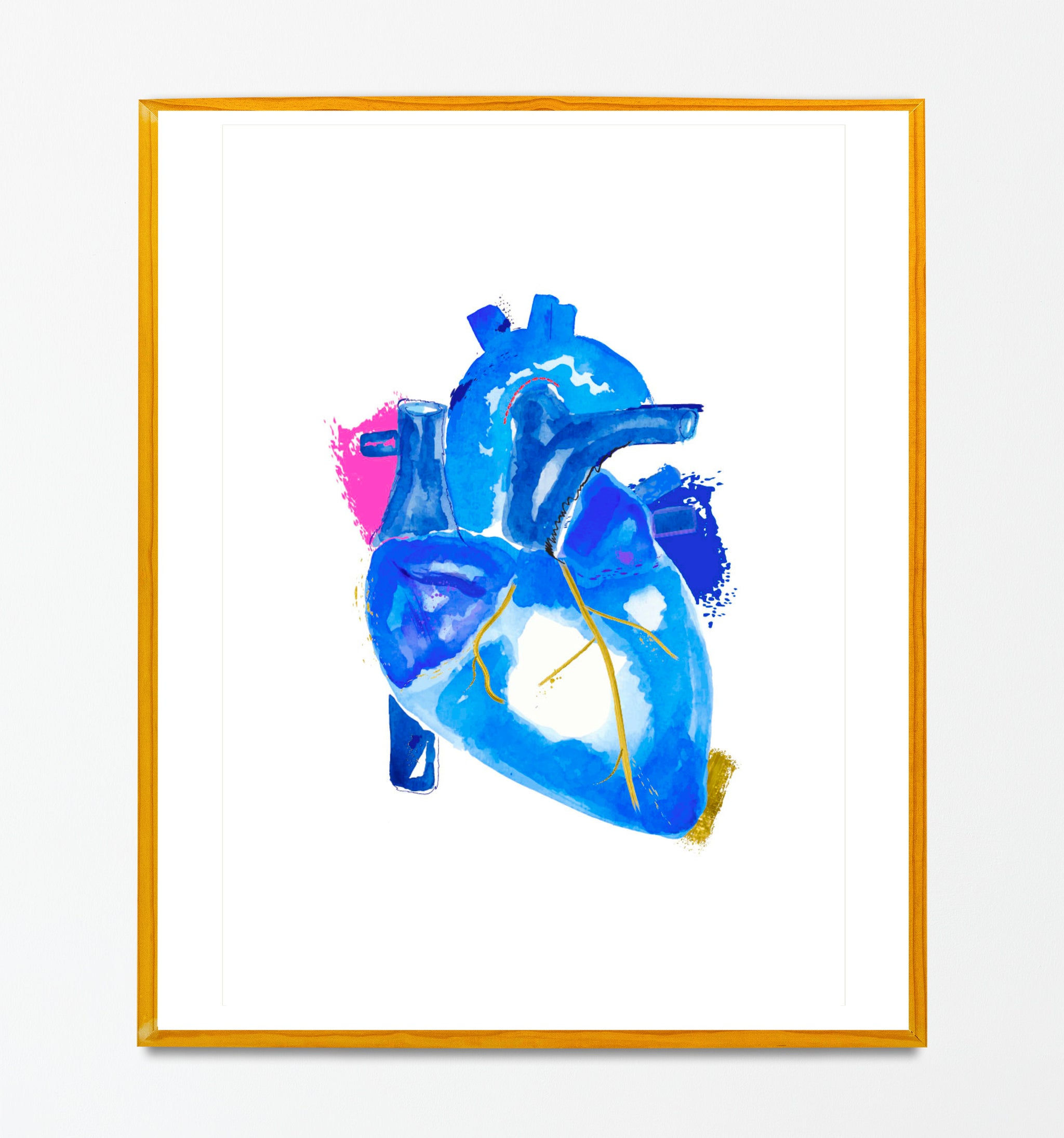 Wallpaper #WWdkEpMBSpphPi3-tvsO51 Heart Anatomy Art Print Abstract Anatomy Print Medpapers