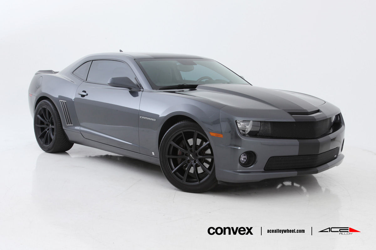 Wallpaper #V0AtMZMBJhL2WPba7MWu58 2010 Camaro Ss with 20 Convex Matte Black Wheels Teamspeedcom