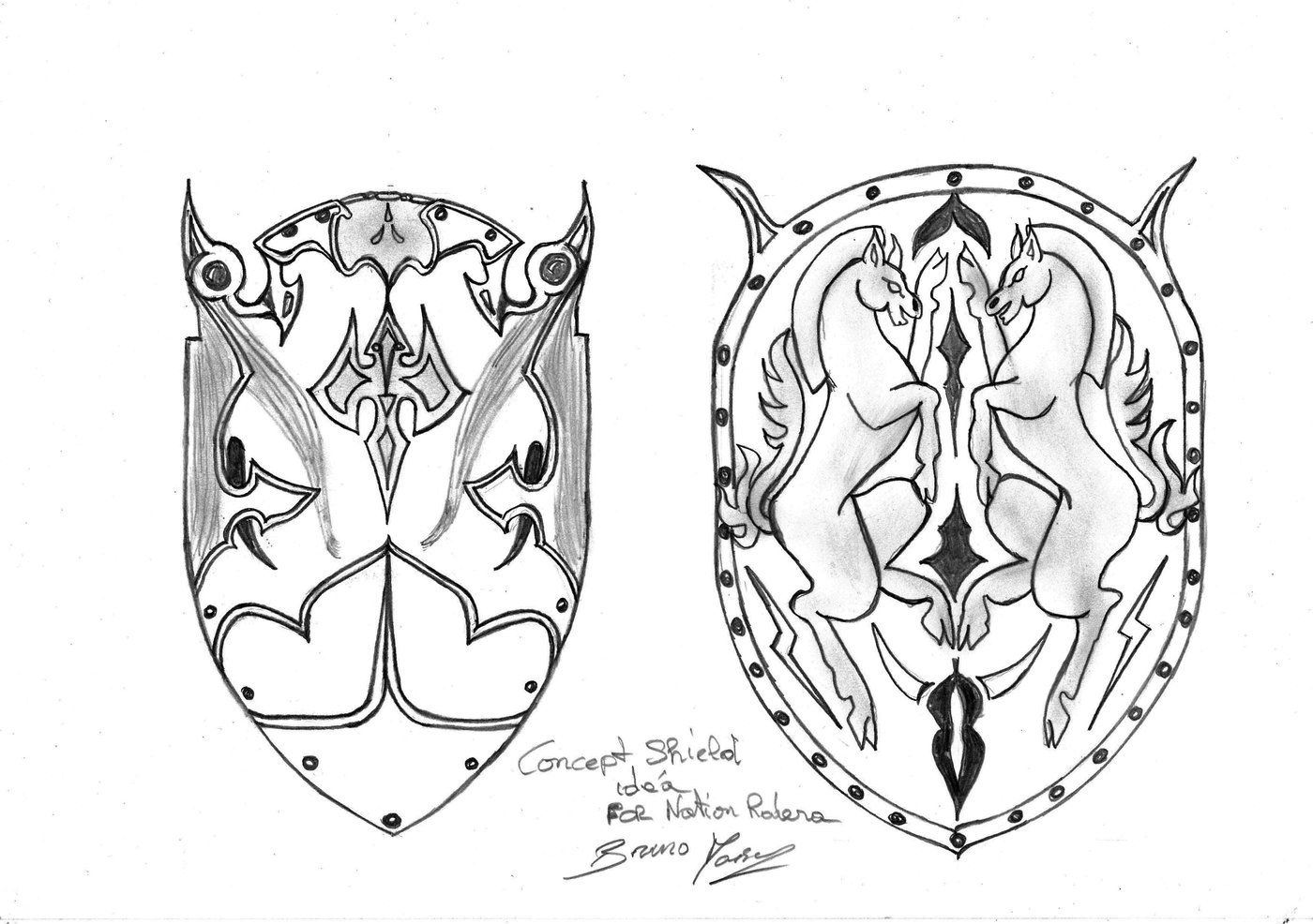 Wallpaper #AWjQGZMBSpphPi3-KBla88 Shield Concept Cgtrader
