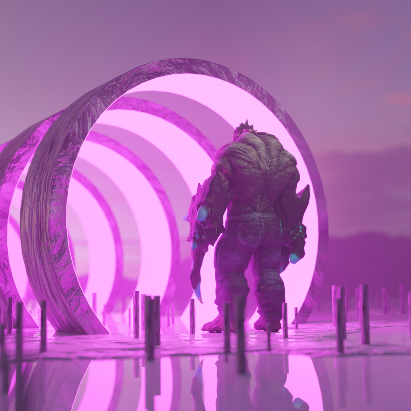 Wallpaper #XGfX_5IBSpphPi3-IaSA90 Sci Fi Scene Cgtrader