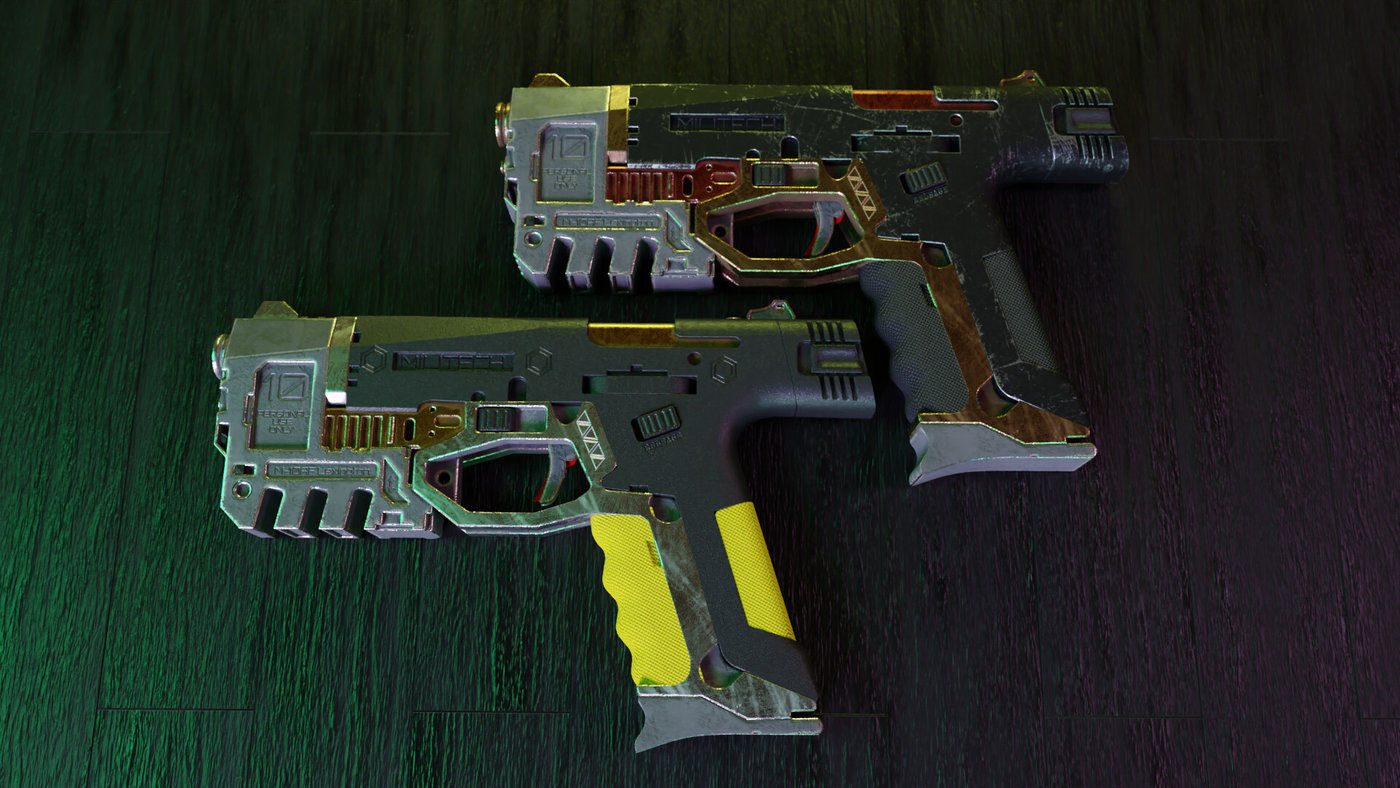 Wallpaper #5cYPM5MBVgN6TXj6G3fz12 Handgun from Cyberpunk 2077 Pistol M 10af Lexington Cgtrader