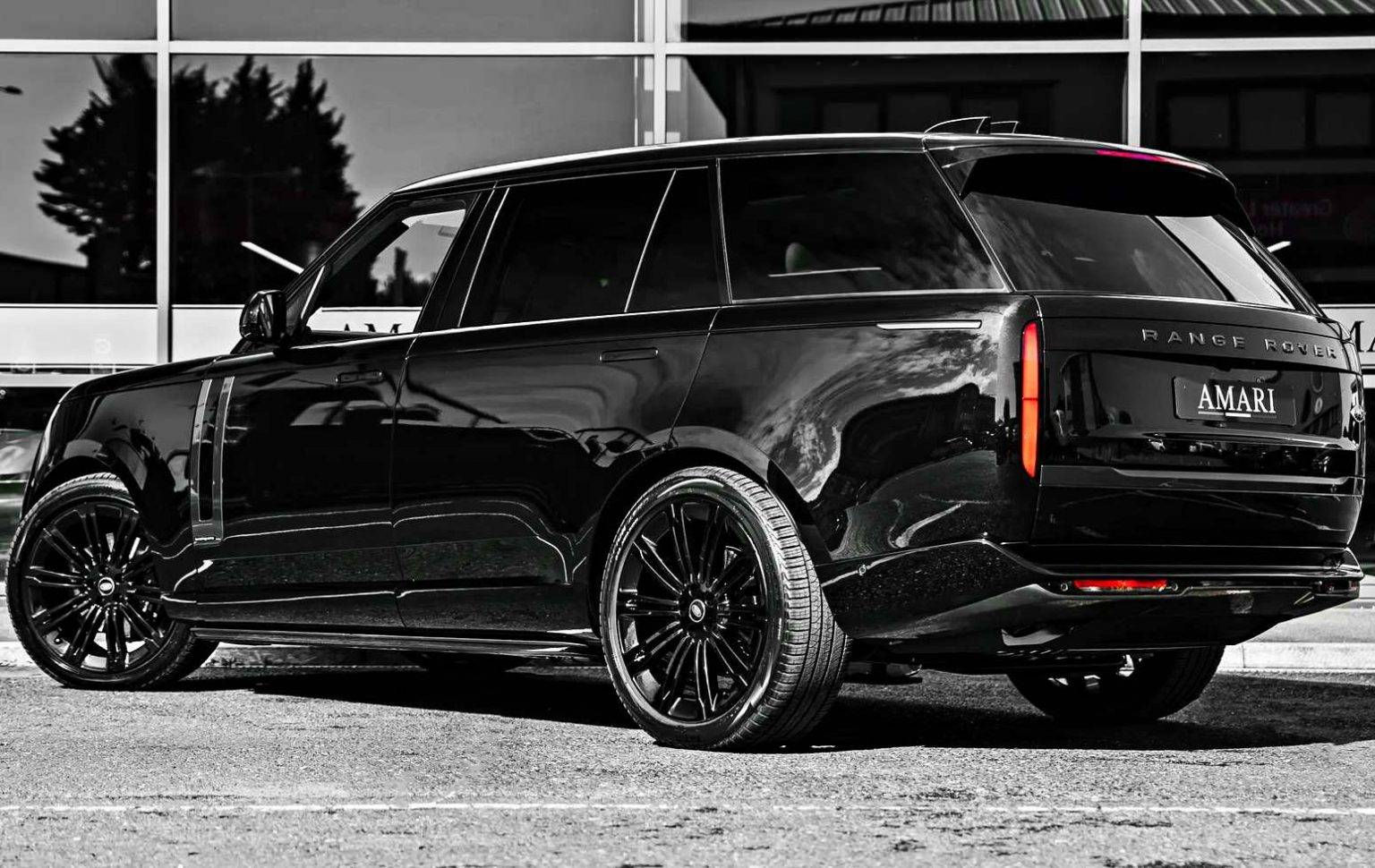 Wallpaper #8zXYlJcBk_lpvpal-5fD193 2023 Santorini Black Range Rover Autobiography P400 Range Rover Fans