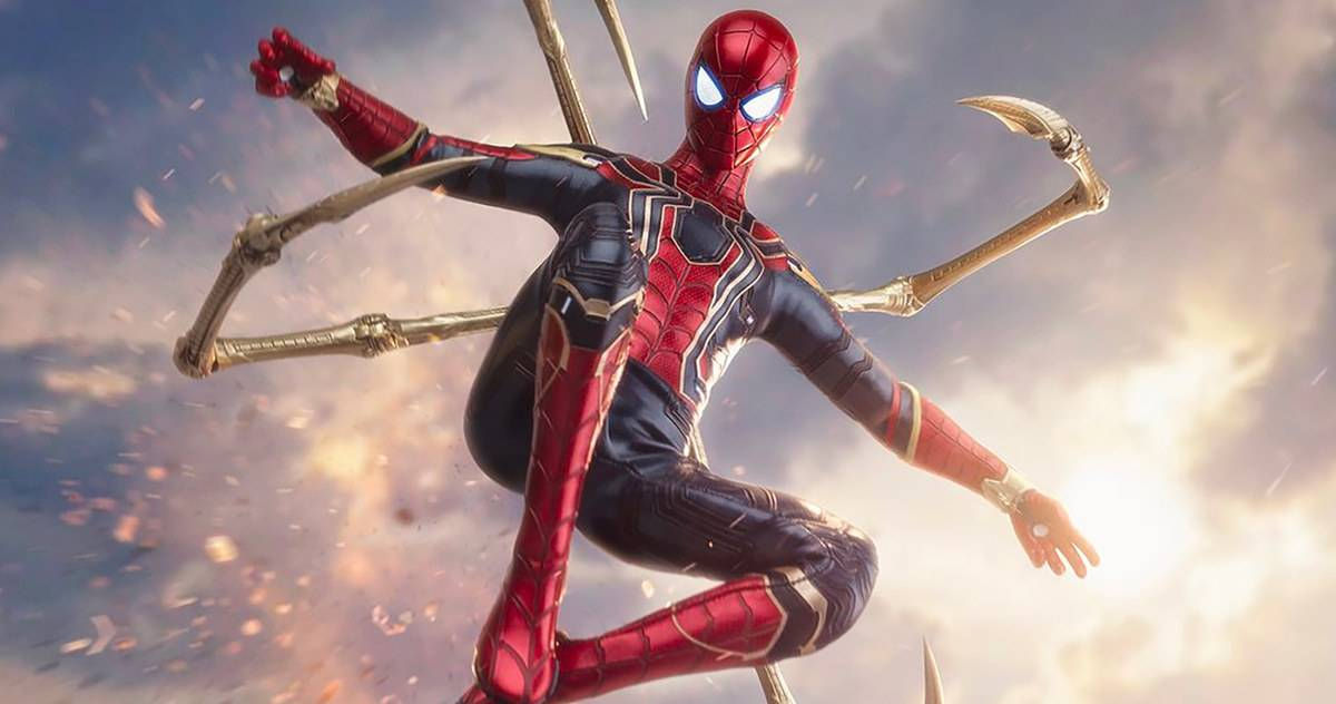 Wallpaper #33a76 Homecomings Iron Spider Suit Revealed Screen Rant