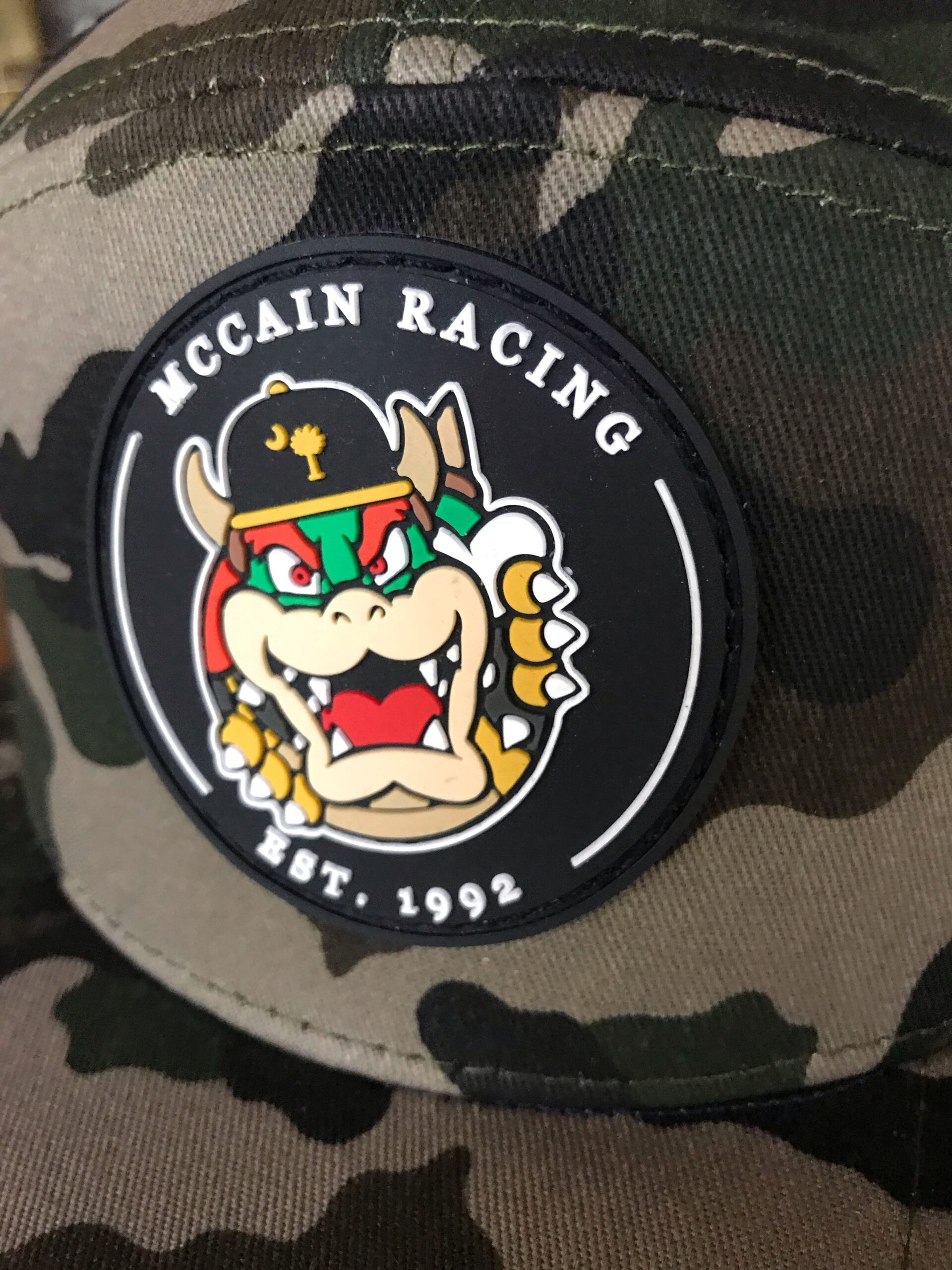 Wallpaper #PmfbDpMBSpphPi3-3OwJ259 Mccain Racing Bowser Edition 7 Panel 3D Pvc Hats Mccainracingcom
