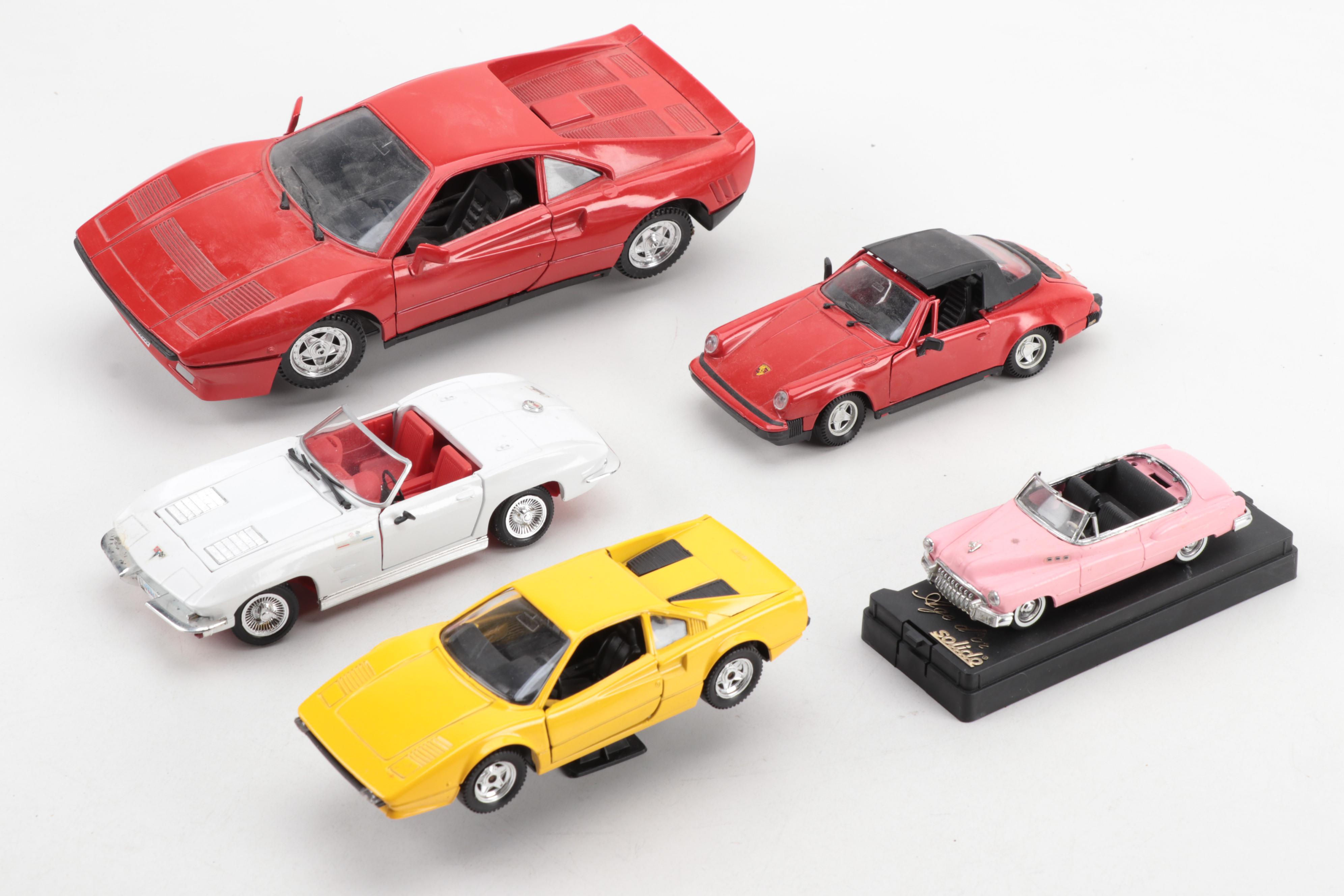 Wallpaper #hRkTOI8BtGB6xQ78Xadk45 Franklin Mint Classic Cars of the 60s Display Shelf and Assorted