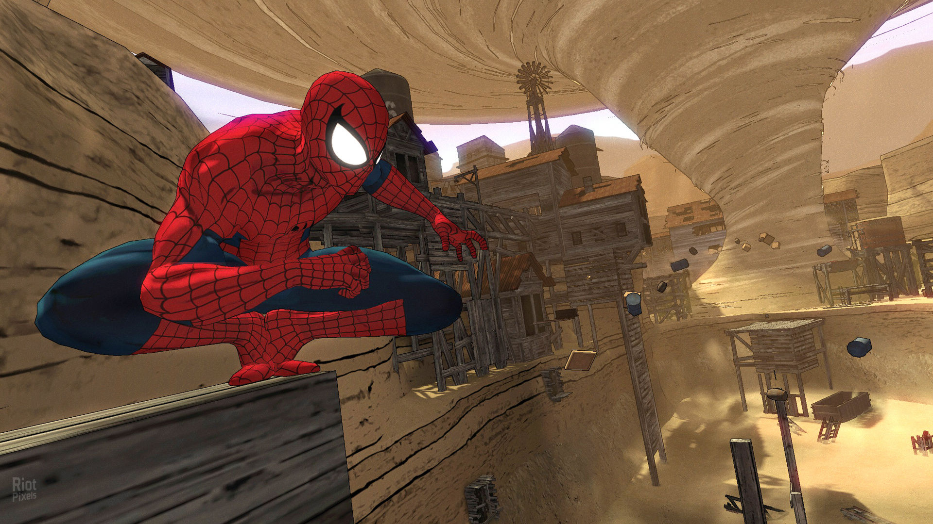 Wallpaper #PWgPGpMBSpphPi3-vhpP18 Spider Man Shattered Dimensions Wallpaper
