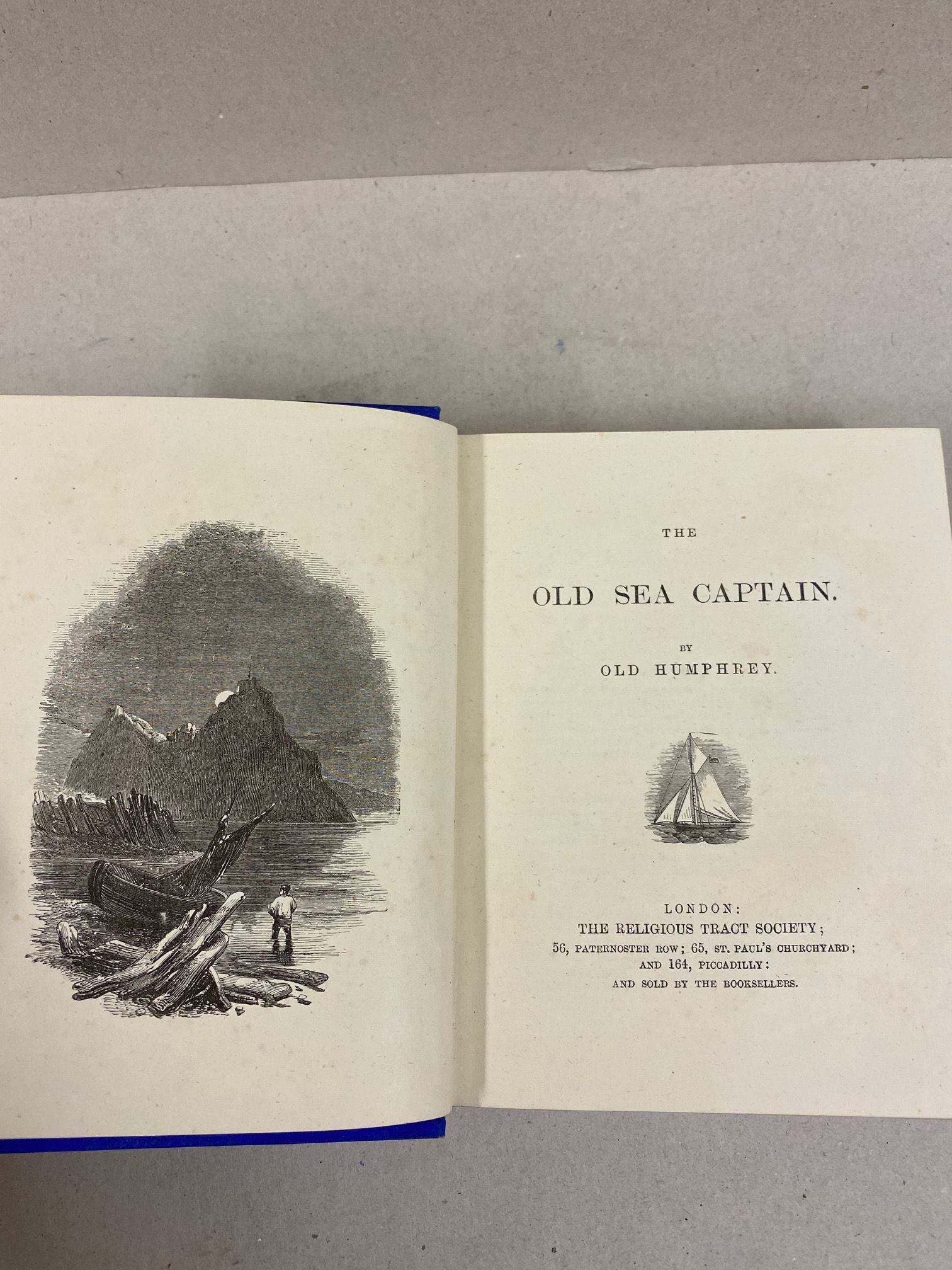 Wallpaper #sTGvNZMB5zzyi_yYOVfz338 The Old Sea Captain Par Old Humphrey Very Good Hardcover 1st Edition