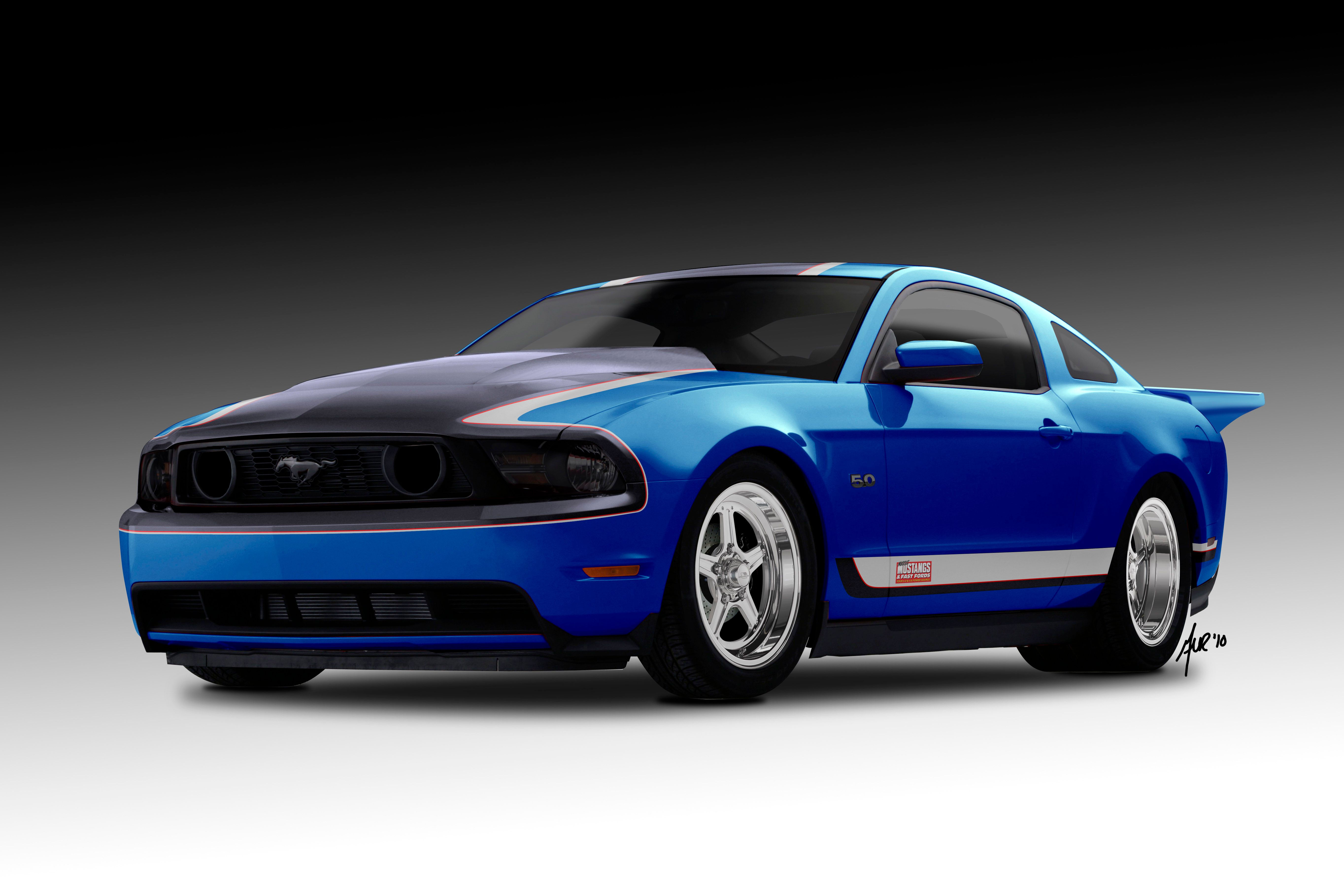 Wallpaper #N2guIJMBSpphPi3-eC0j64 Nine Customized Ford Mustangs to Be Displayed at Sema Gallery 379229