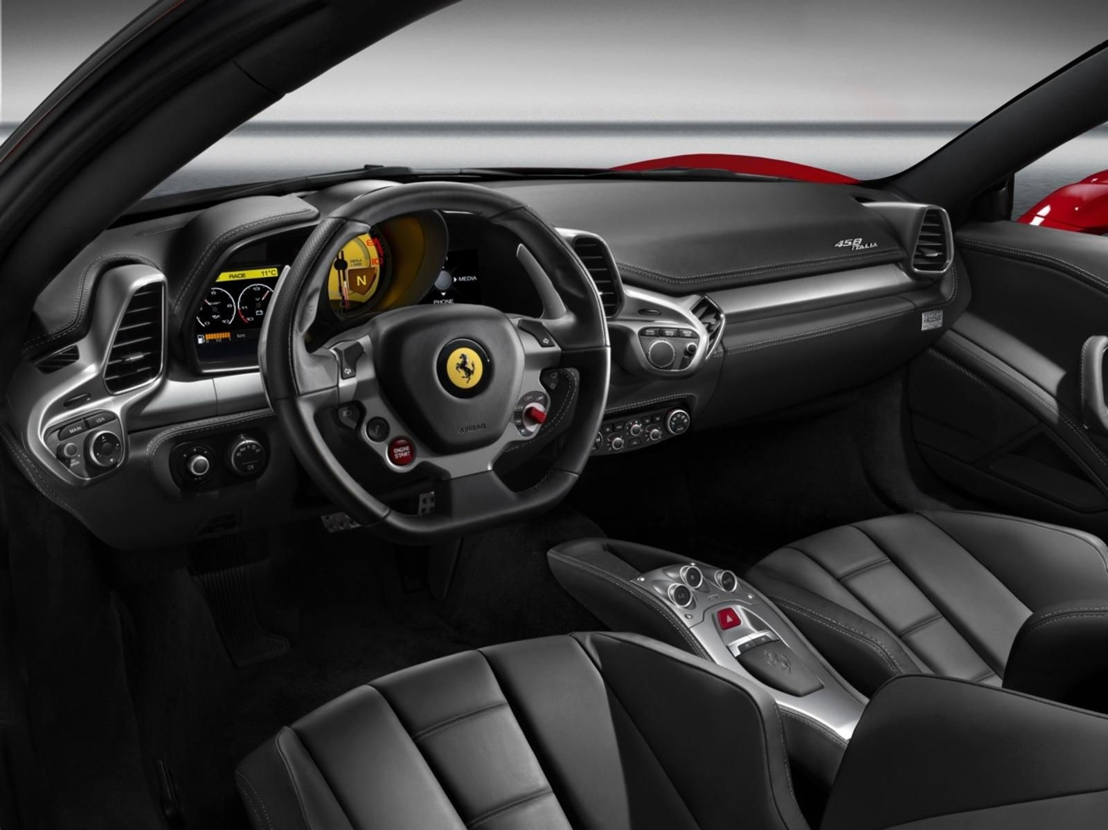 Wallpaper #tkUSjo4B7YBJg1BVk5yQ11 Video Ferrari 458 Interior News Gallery Top Speed
